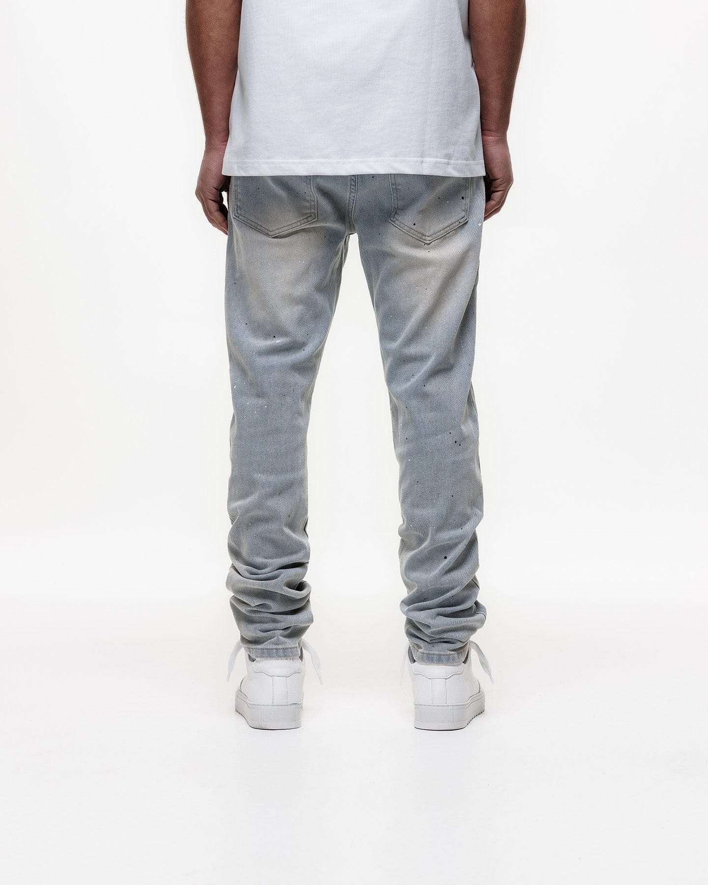 Magiri Indigo Painted Slim Jeans 'Blue' - Image 6