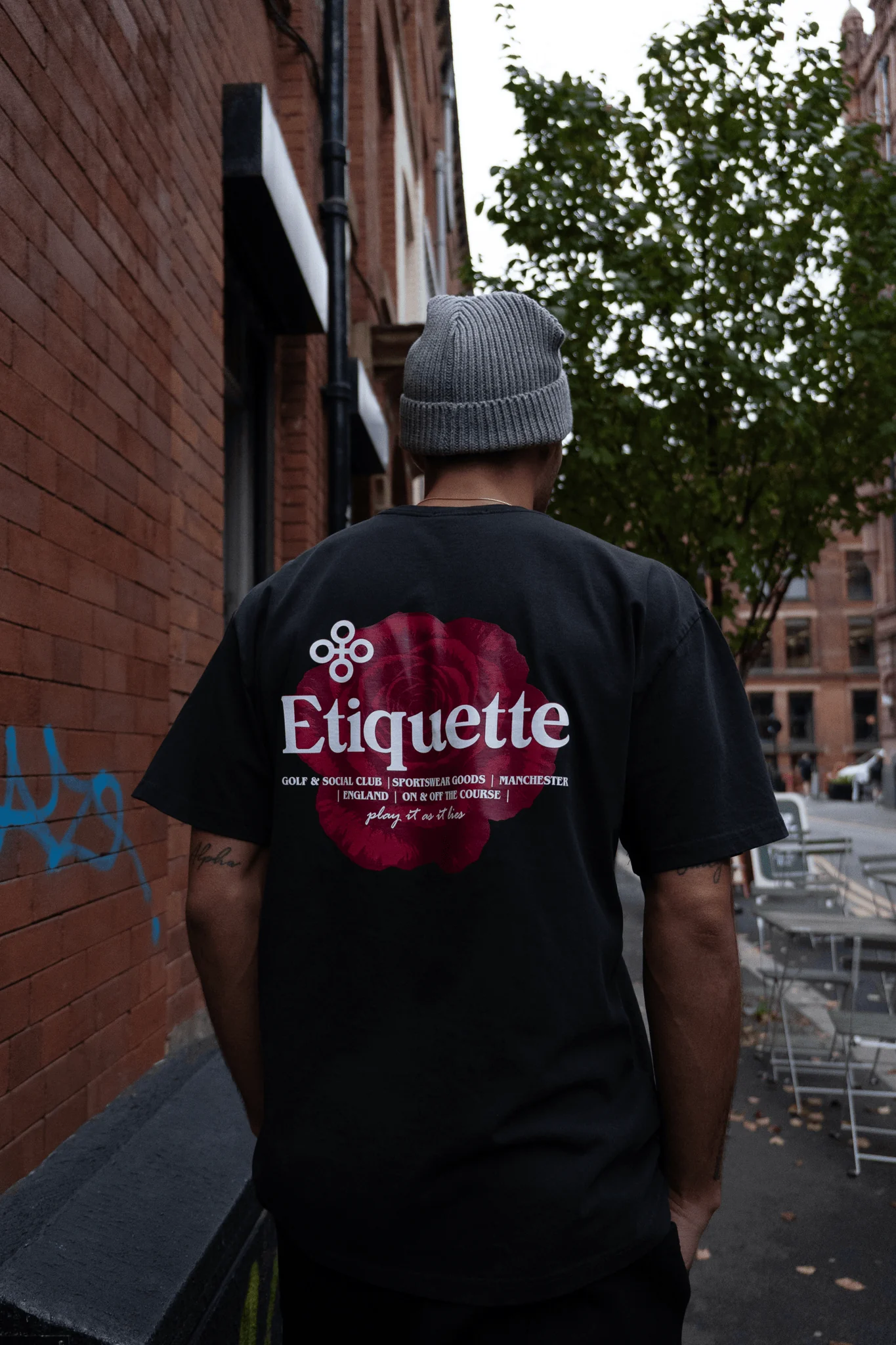 Etiquette Justin Tee 'Black' - Image 3
