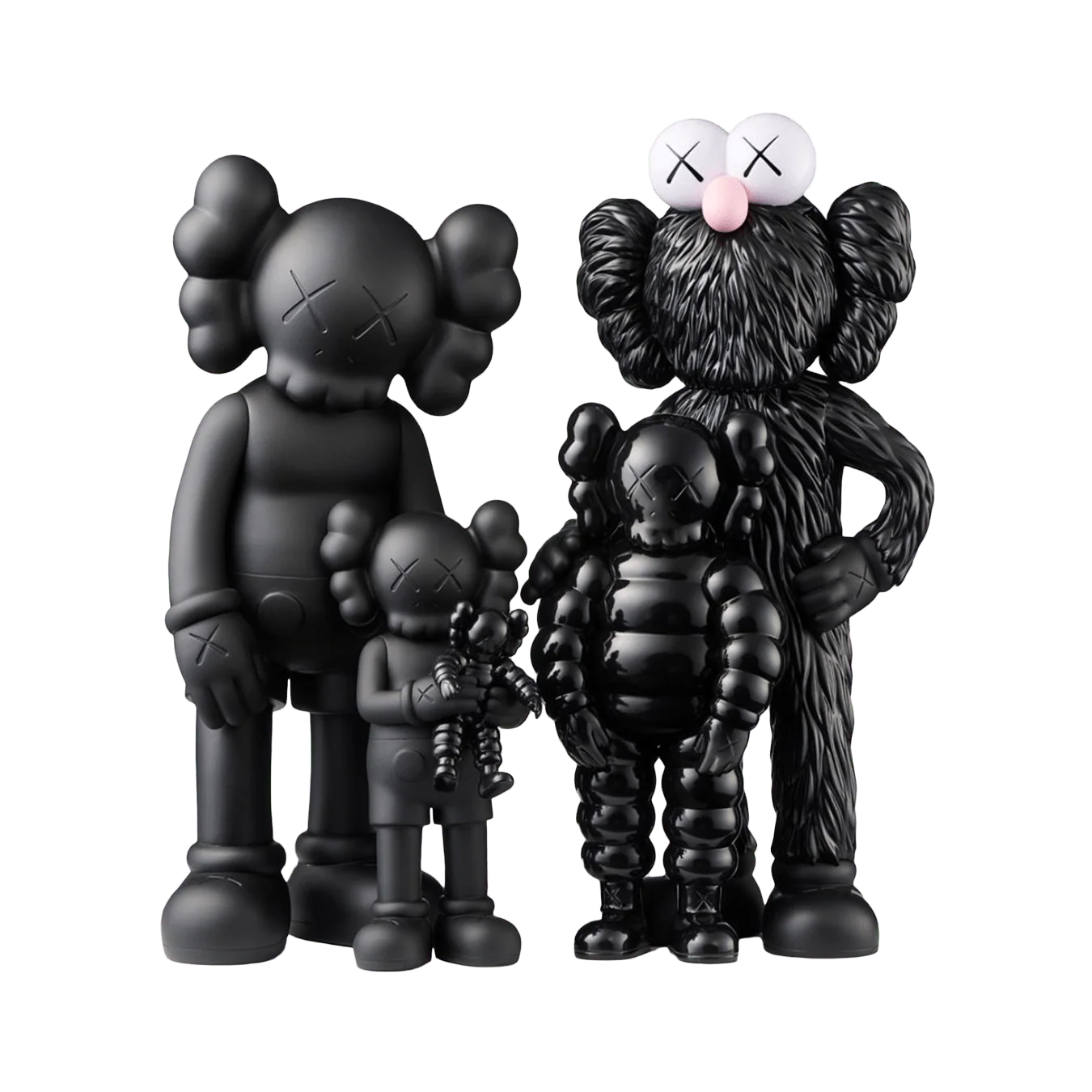 KAWS FAMILY Figures 'Black'