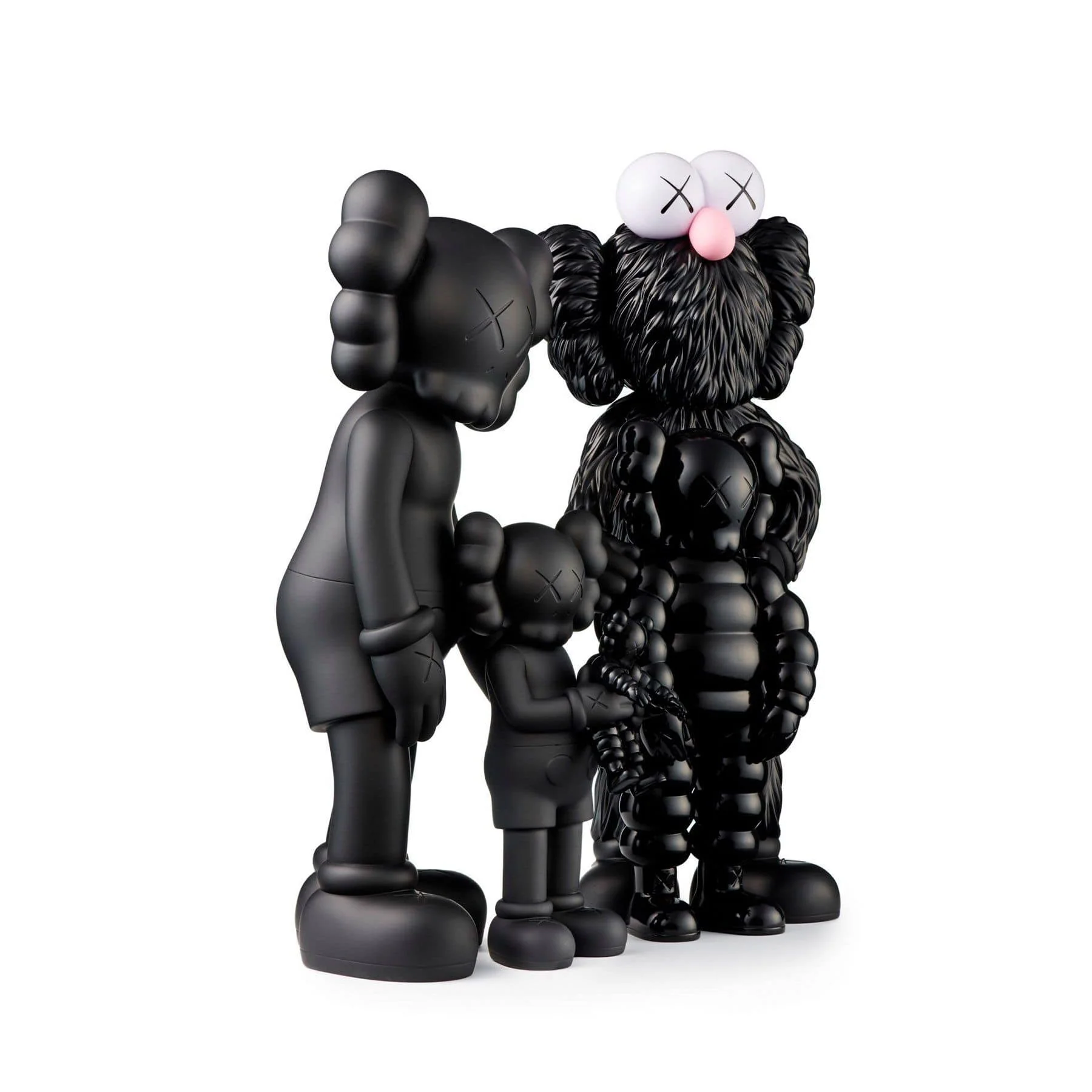 KAWS FAMILY Figures 'Black' - Image 3