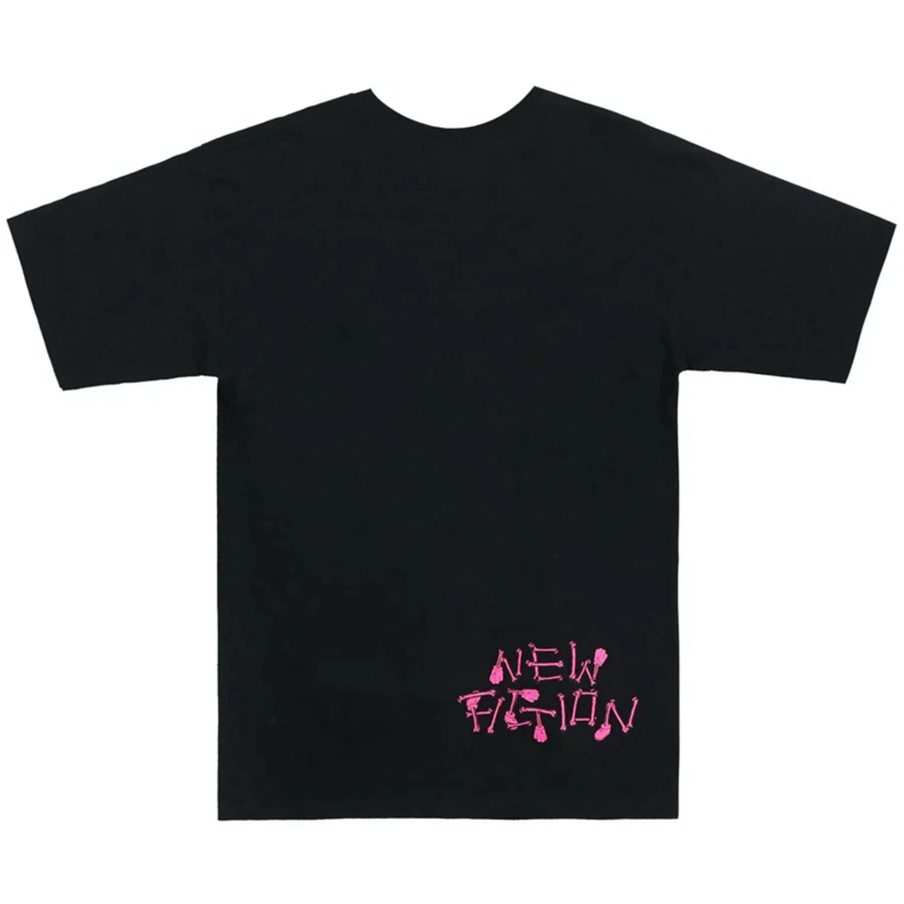 KAWS Skeleton New Fiction Bone Tee 'Black' - Image 2