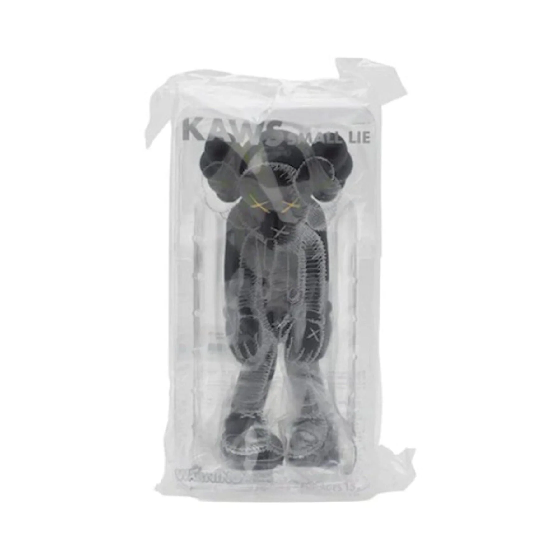 KAWS Small Lie Companion Vinyl Figure Black - Image 2
