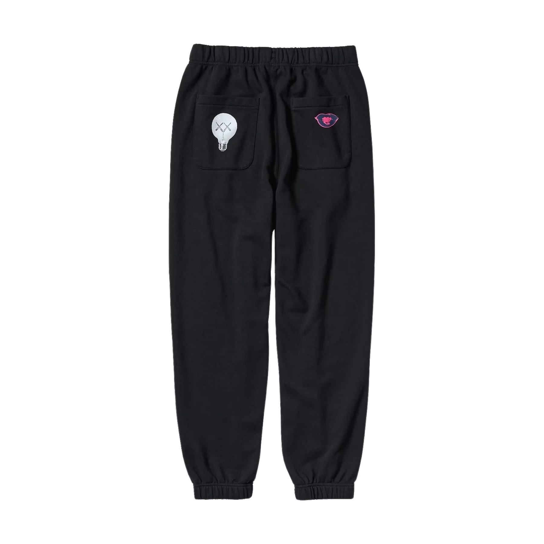KAWS x Warhol x UNIQLO UT Joggers 'Black' - Image 2