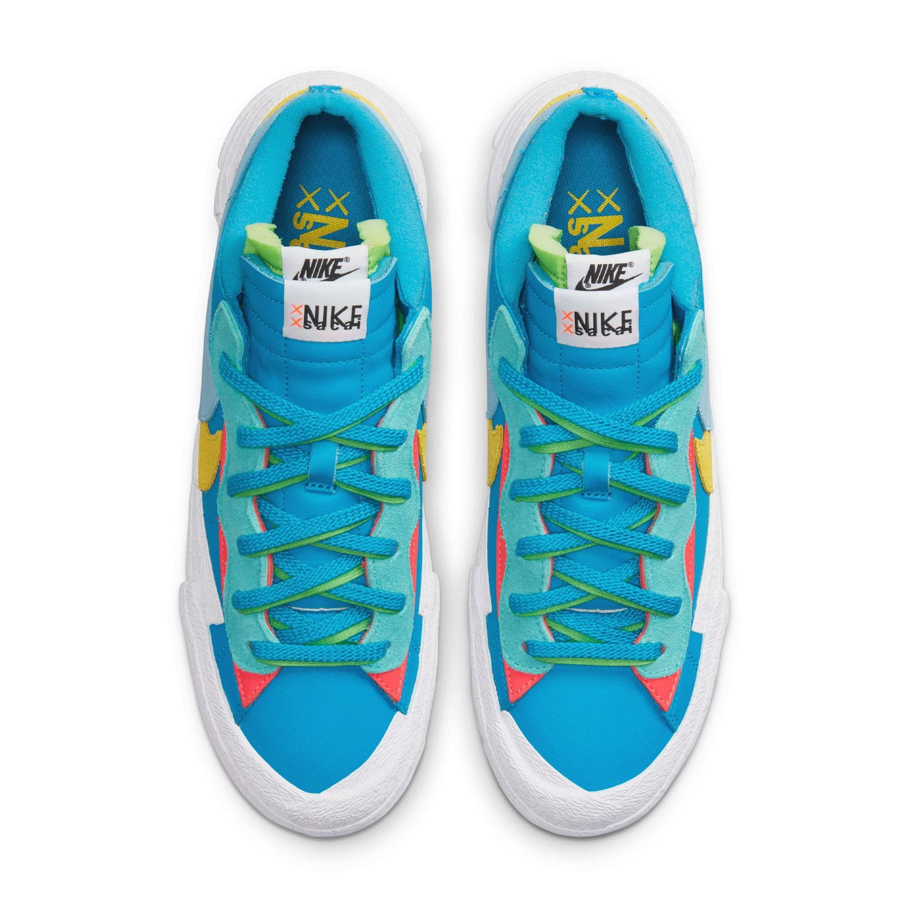 KAWS x sacai x Nike Blazer Low ‘Neptune Blue’ - Image 3