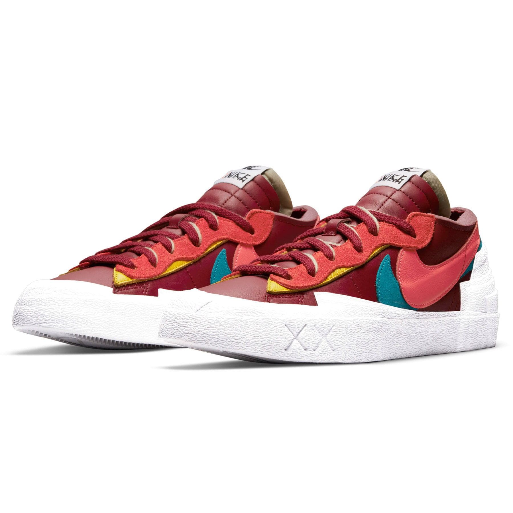 KAWS x sacai x Nike Blazer Low ‘Team Red’ - Image 2