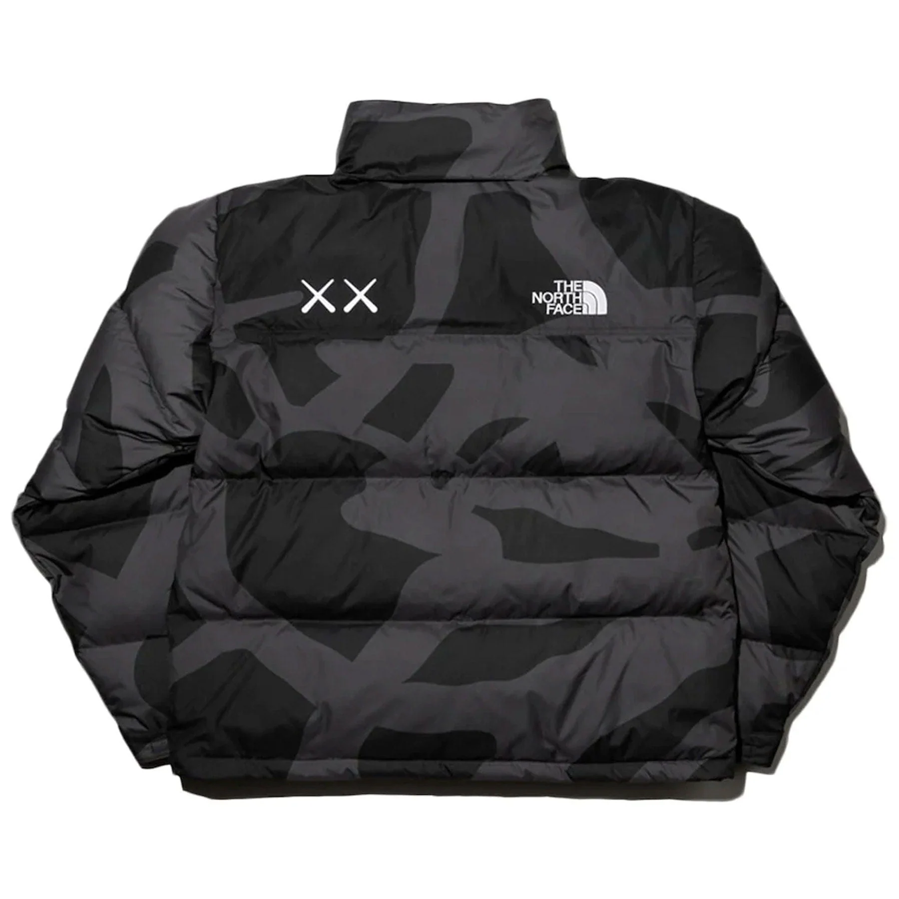The North Face x KAWS Retro 1996 Nuptse Jacket 'Black' - Image 2