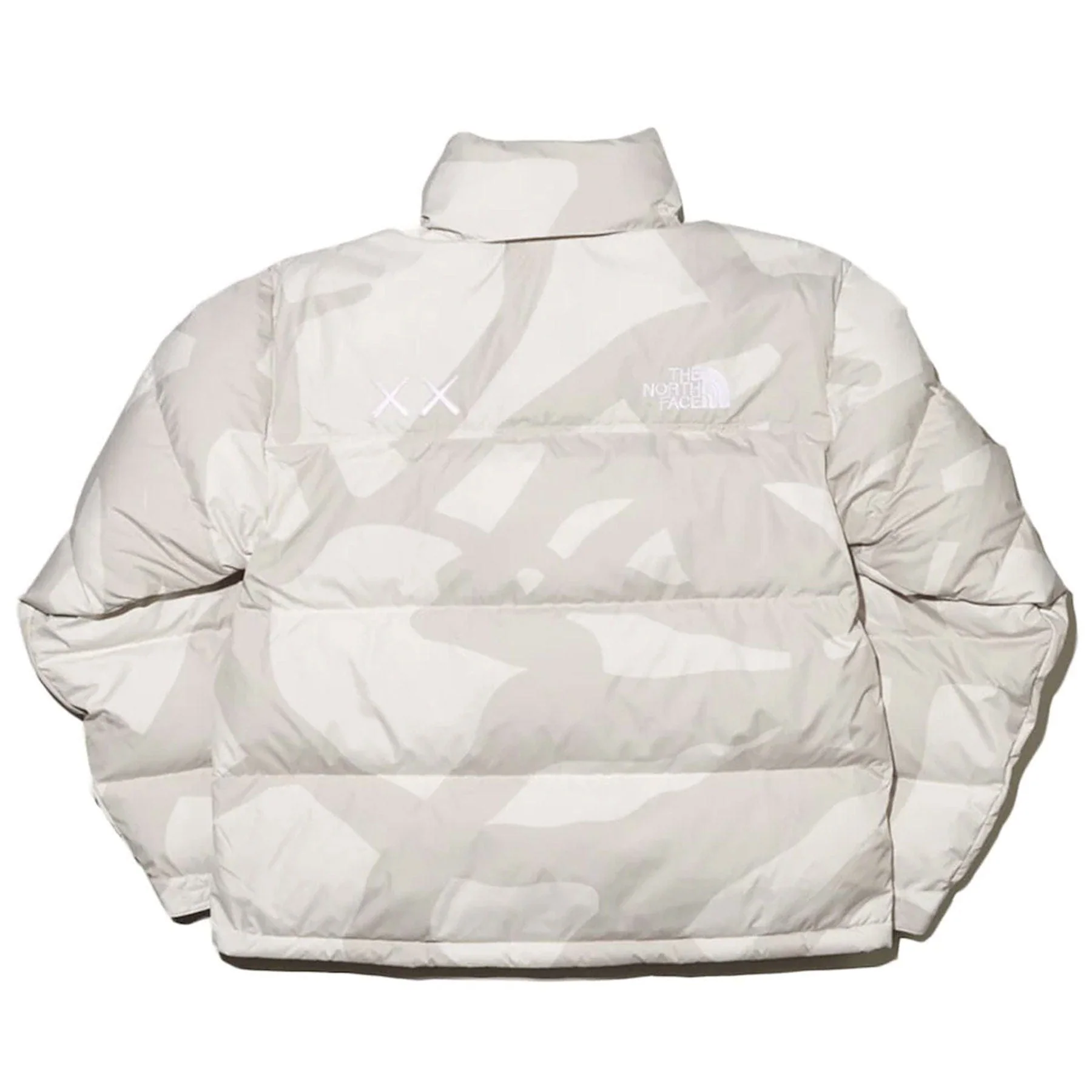 The North Face x KAWS Retro 1996 Nuptse Jacket 'Moonlight Ivory' - Image 2