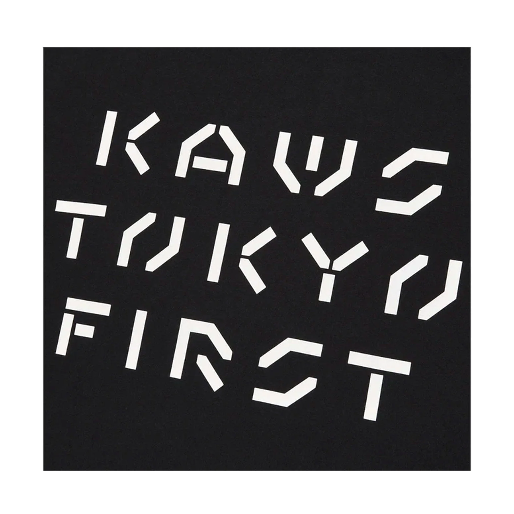 KAWS x Uniqlo Tokyo First Tee (Asia Sizing) Black - Image 2
