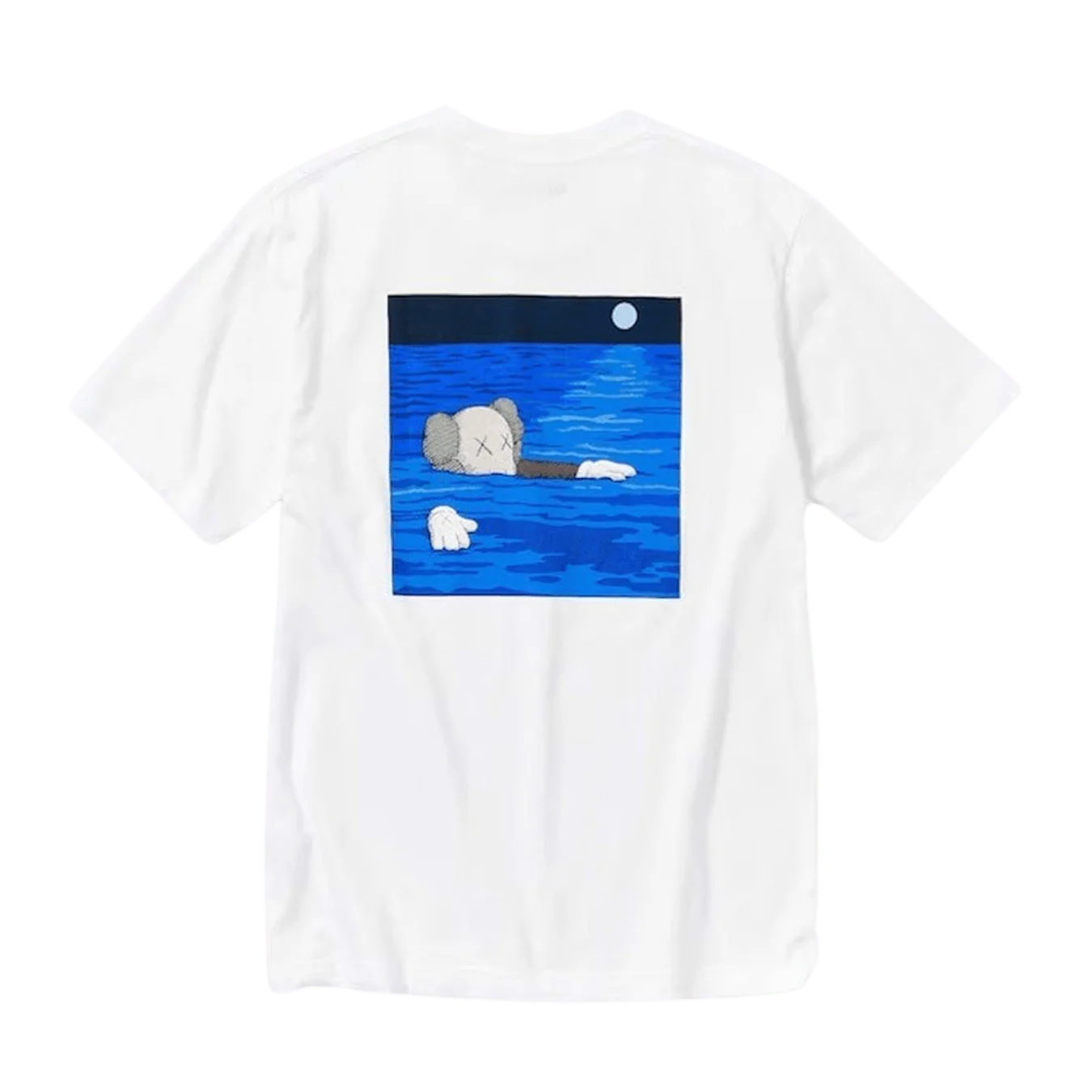 KAWS x UNIQLO UT Graphic T-Shirt Kids 'White' - Image 2