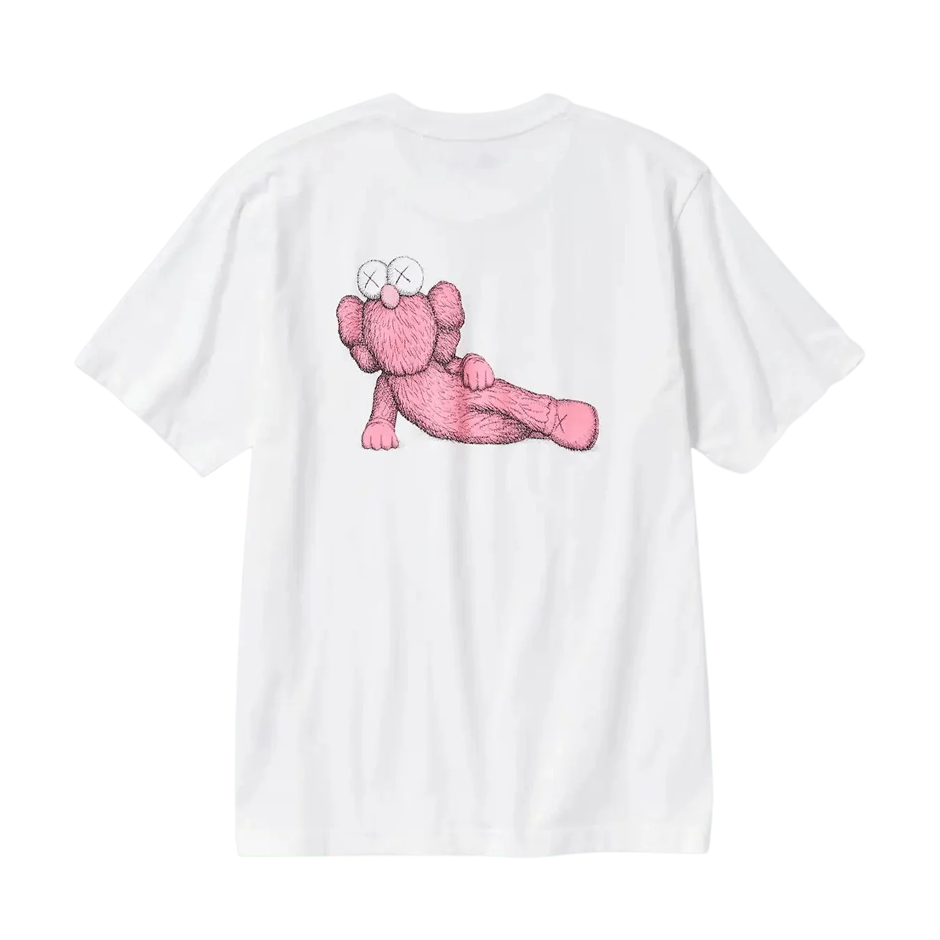 KAWS x UNIQLO UT Graphic T-Shirt 'White Pink' - Image 2