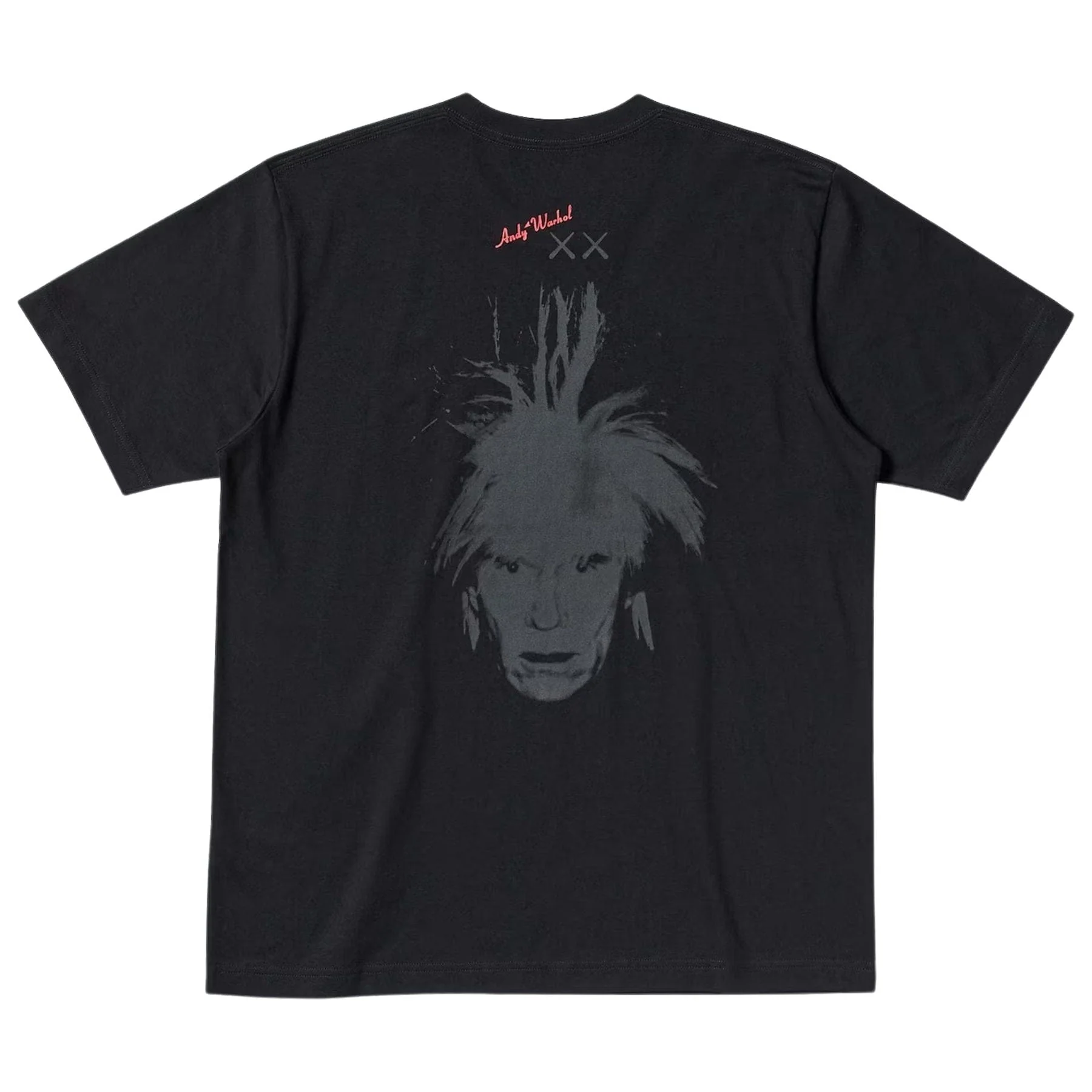KAWS x Warhol UNIQLO UT Graphic T-Shirt XX 'Black' - Image 2