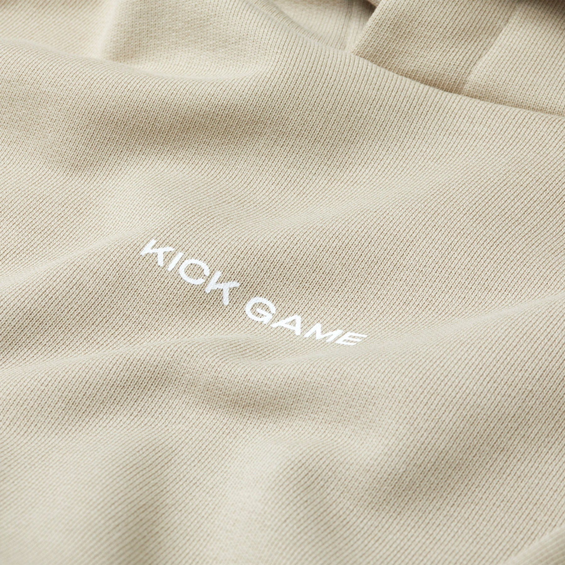 Kick Game Logo Hoodie 'Feather Grey' - Image 3