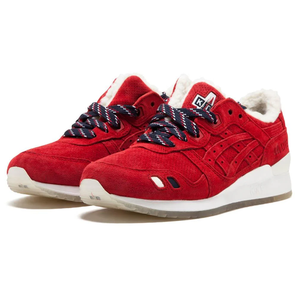 Kith x Moncler x Asics Gel Lyte 3 'Red' - Image 2