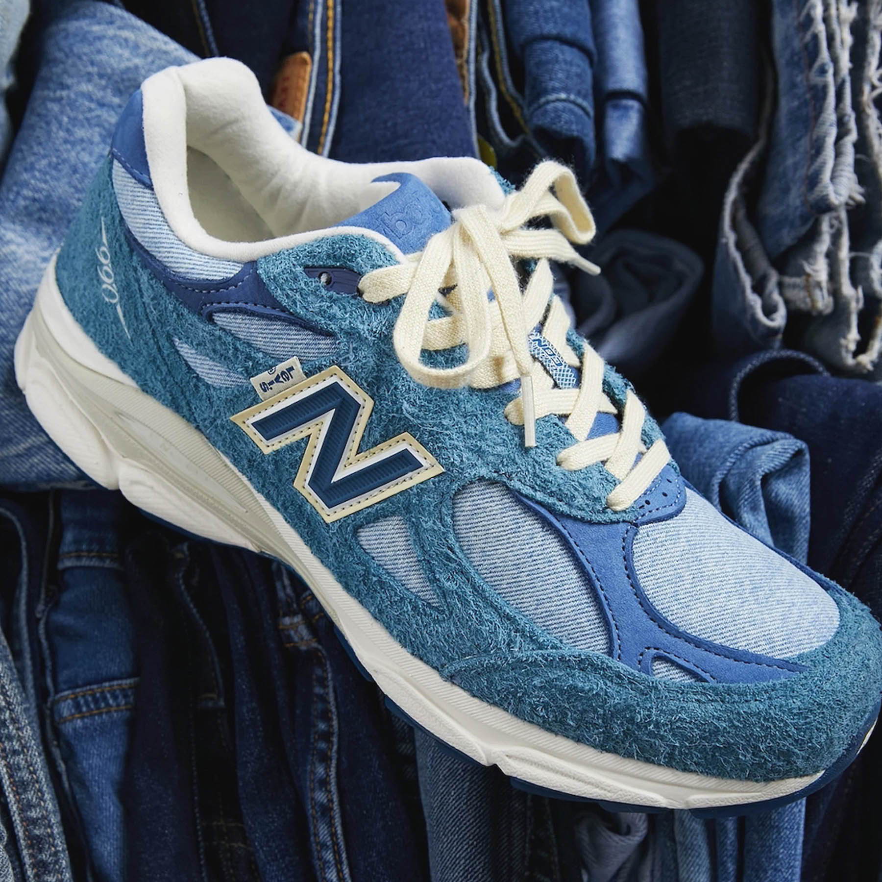 Levi’s x New Balance 990v3 Made In USA 'Mallard Blue' - Image 6