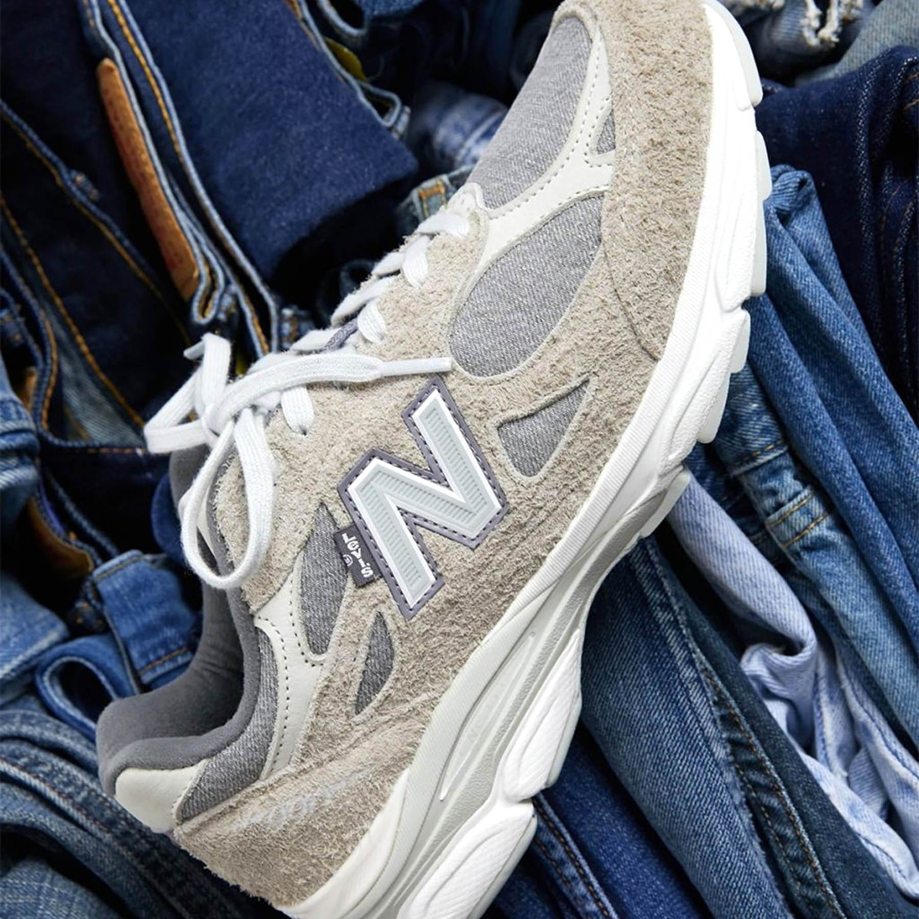 Levi's x New Balance 990v3 Made In USA 'Elephant Skin' - Image 7