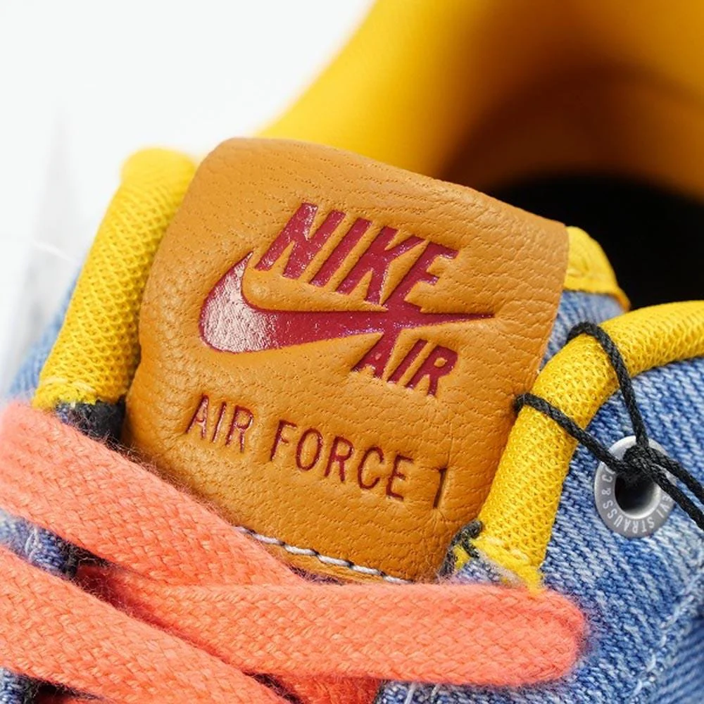 Levi's x Nike By You x Air Force 1 Low 'Exclusive Denim' - Image 6