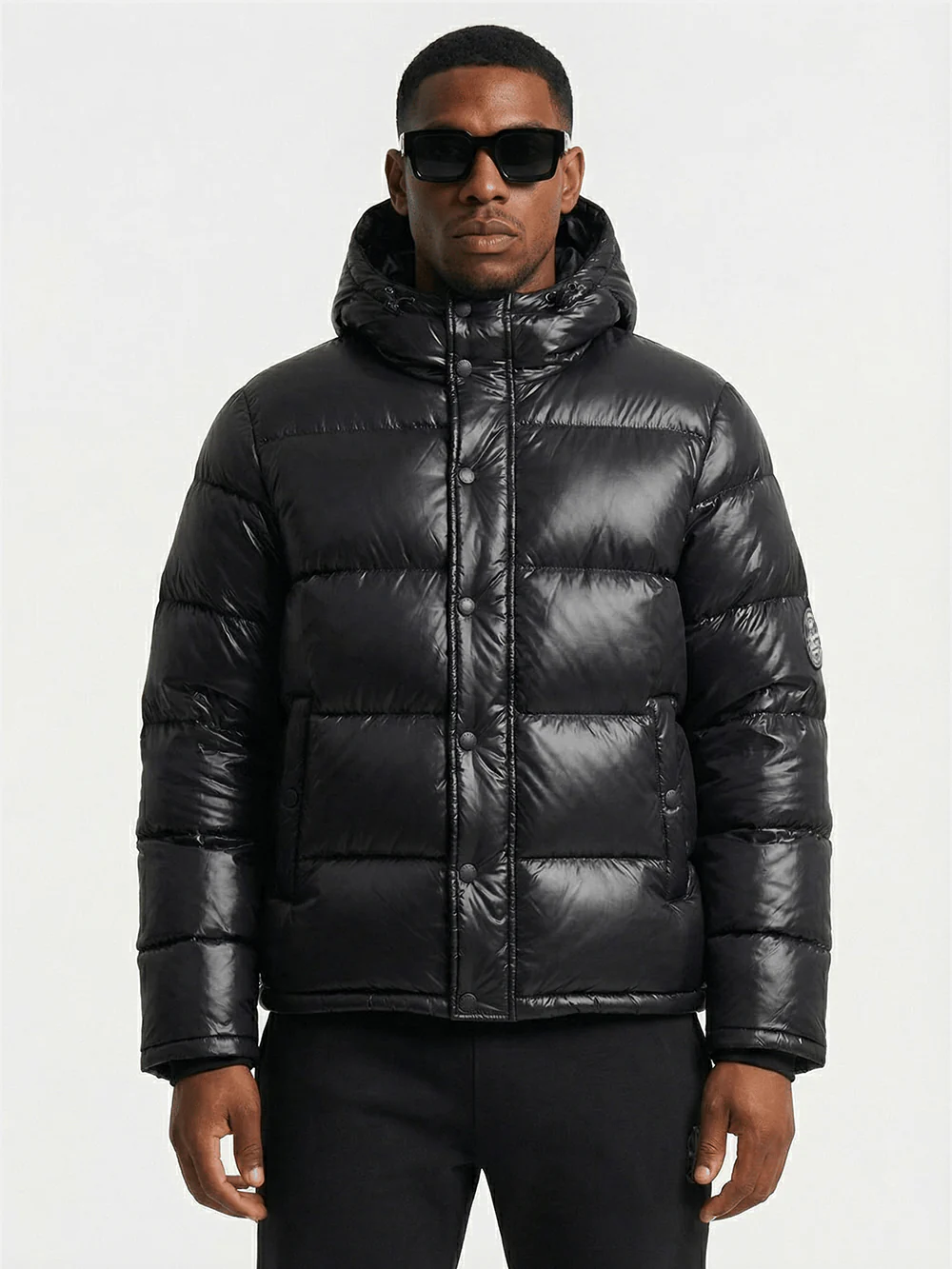 Legende Paris Lightweight Puffer - Black - Image 2