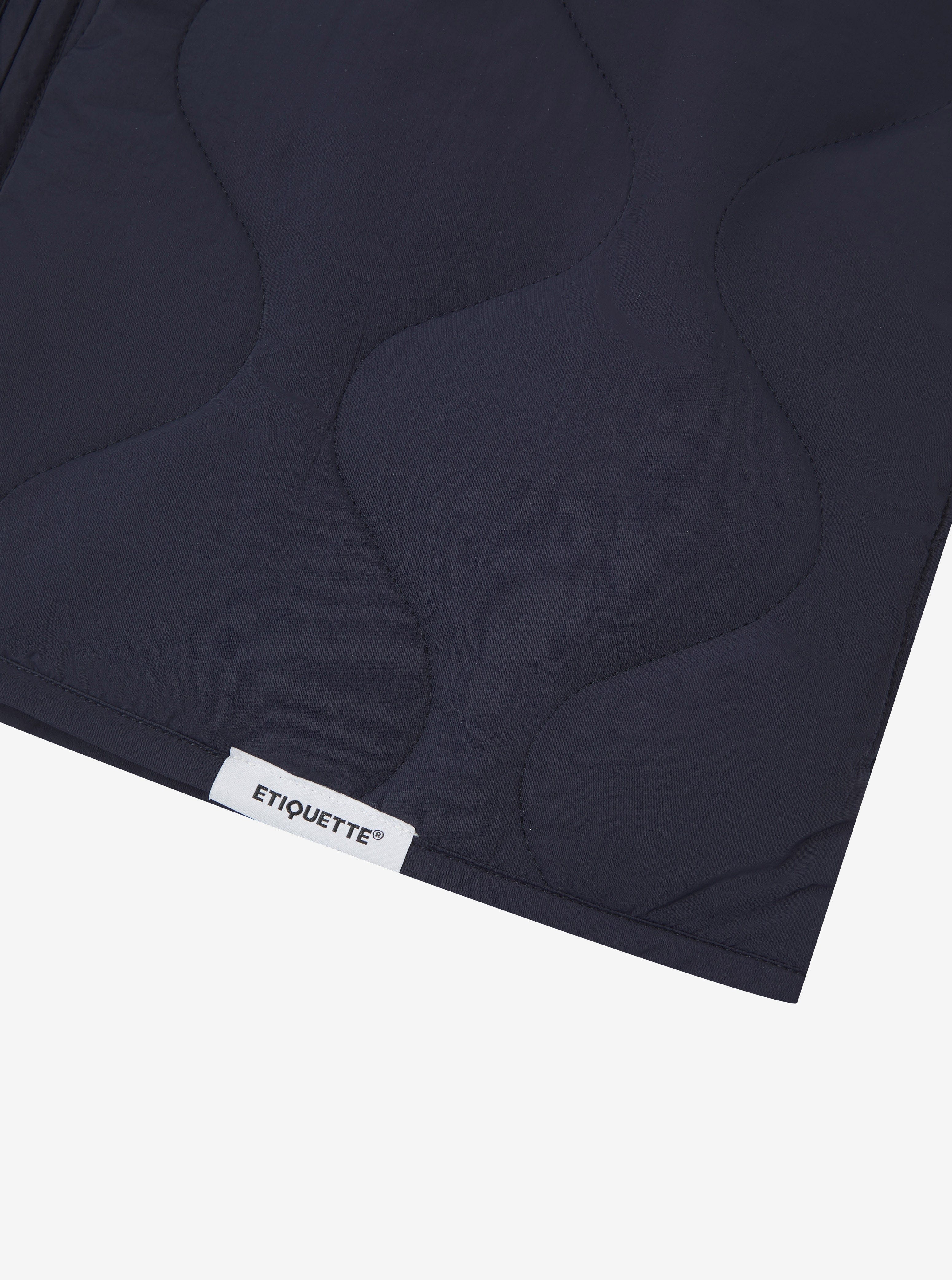 Etiquette Liner Vest 'Navy' - Image 5