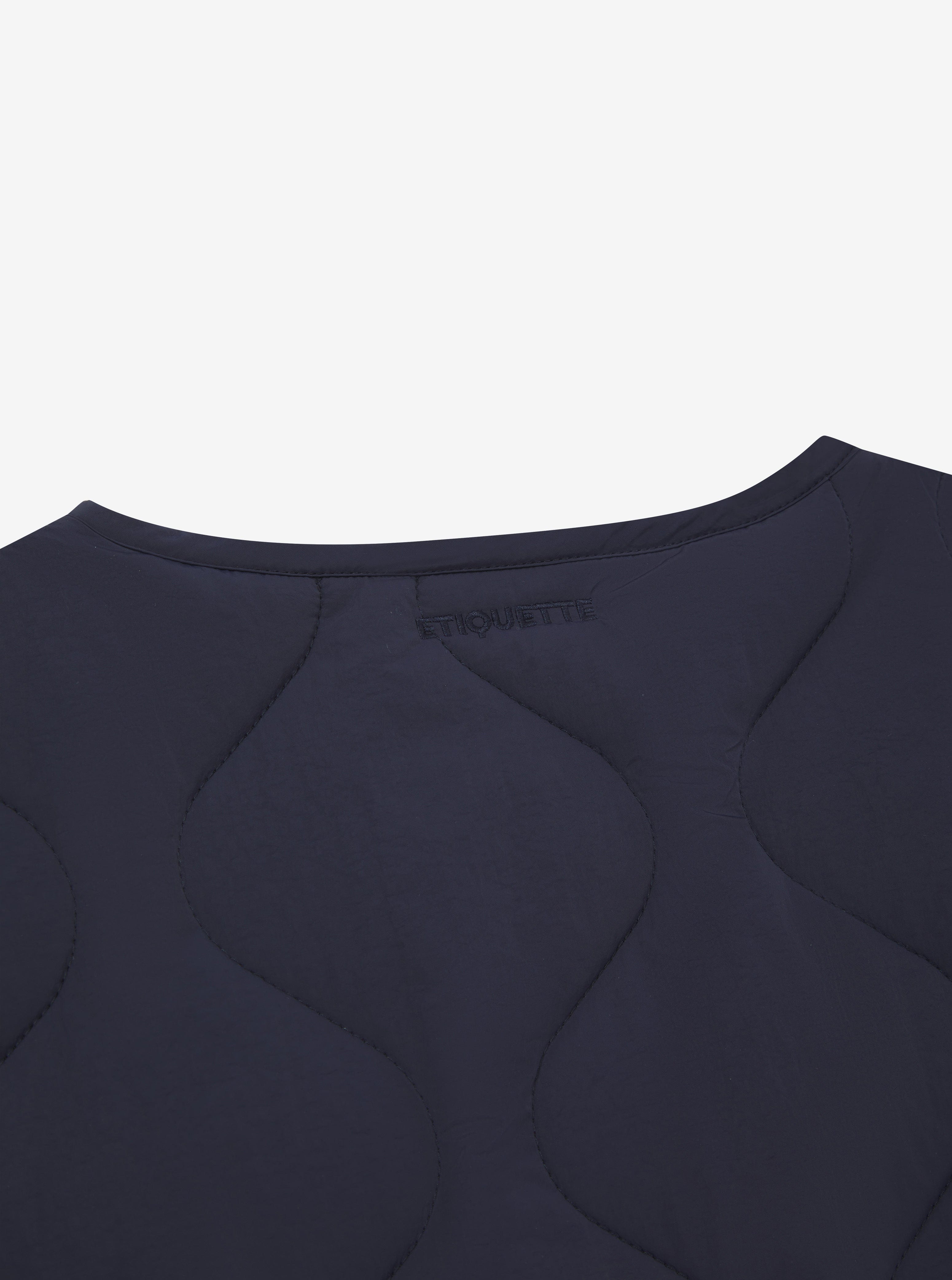 Etiquette Liner Vest 'Navy' - Image 6