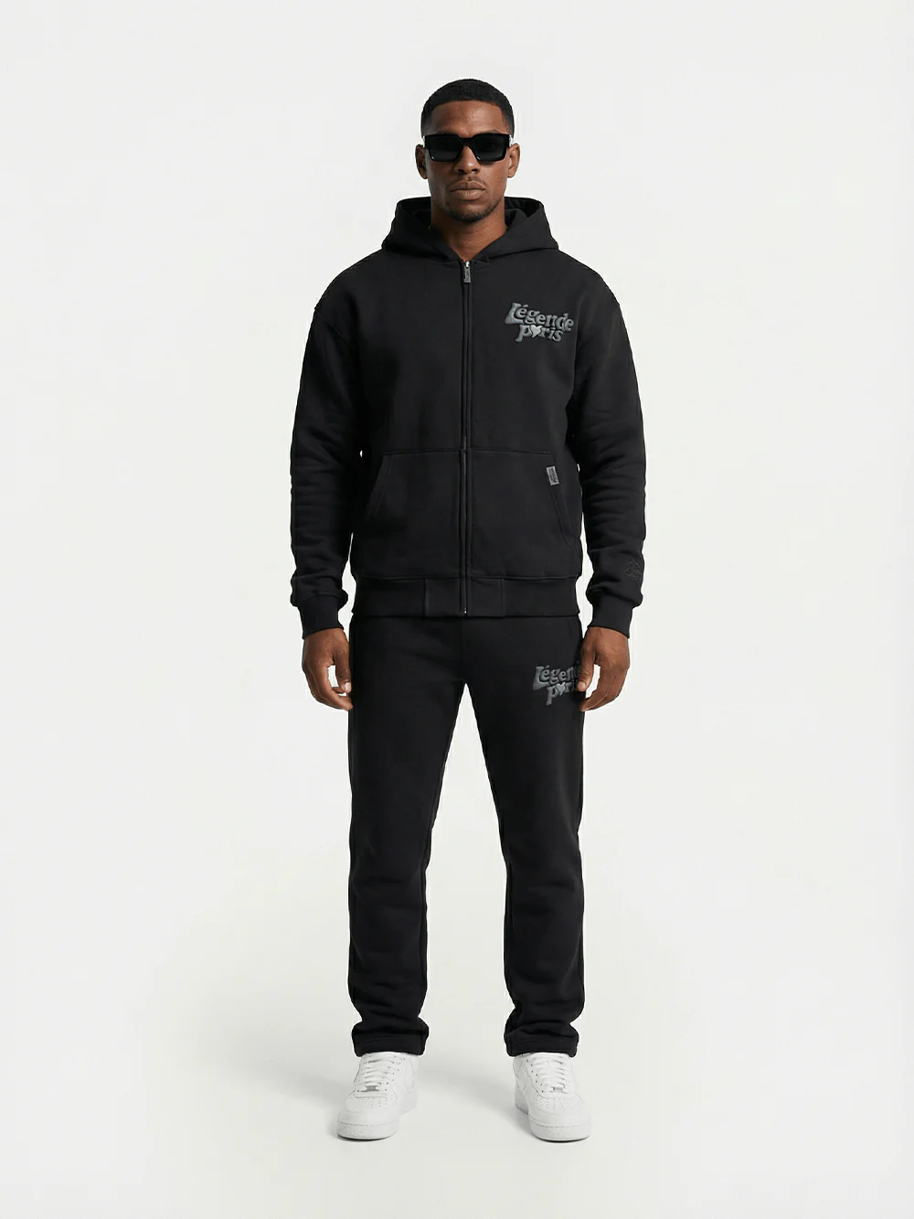 Legende Paris LND Tonal Jogger - Black - Image 4