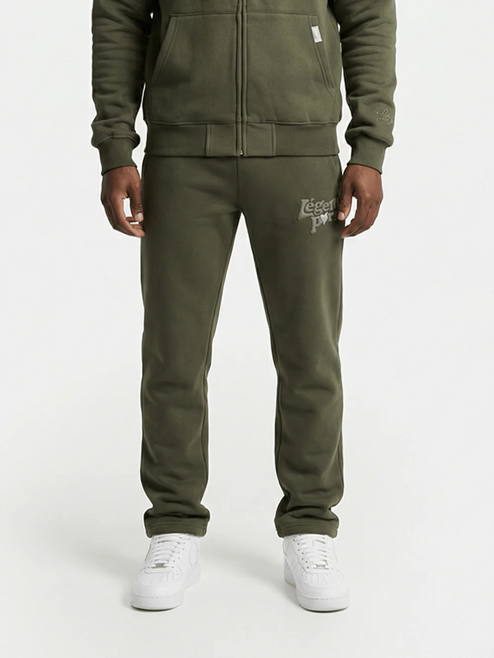 Legende Paris LND Tonal Jogger - Khaki - Image 2