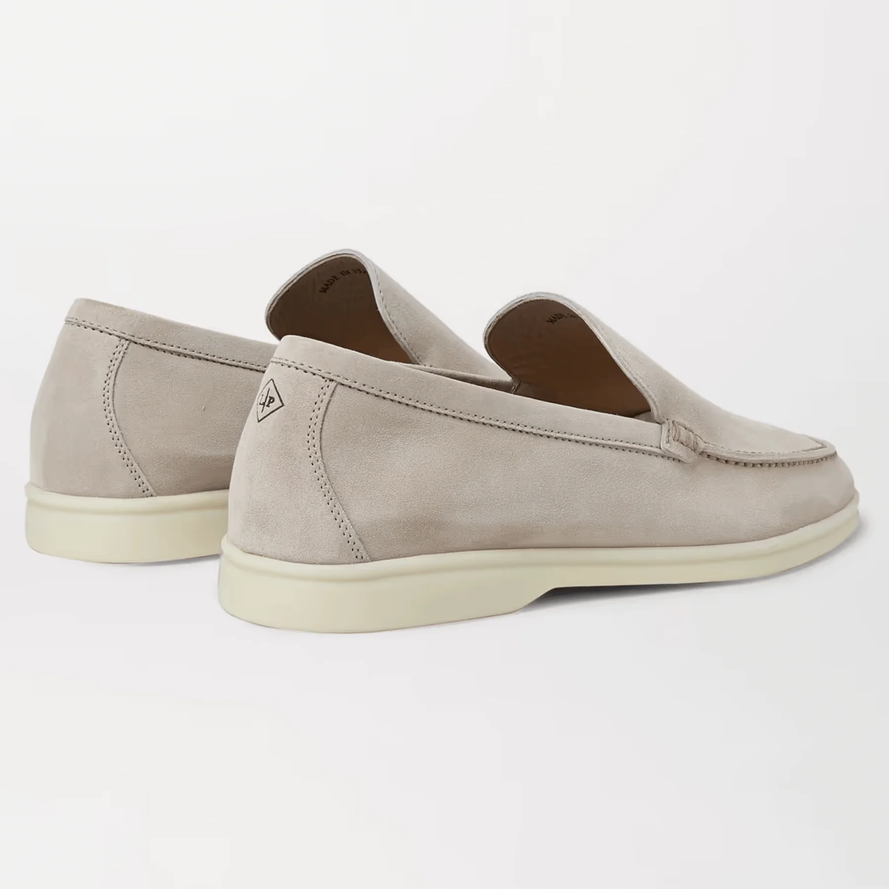 LORO PIANA Summer Walk Suede Loafers 'Sand' - Image 3