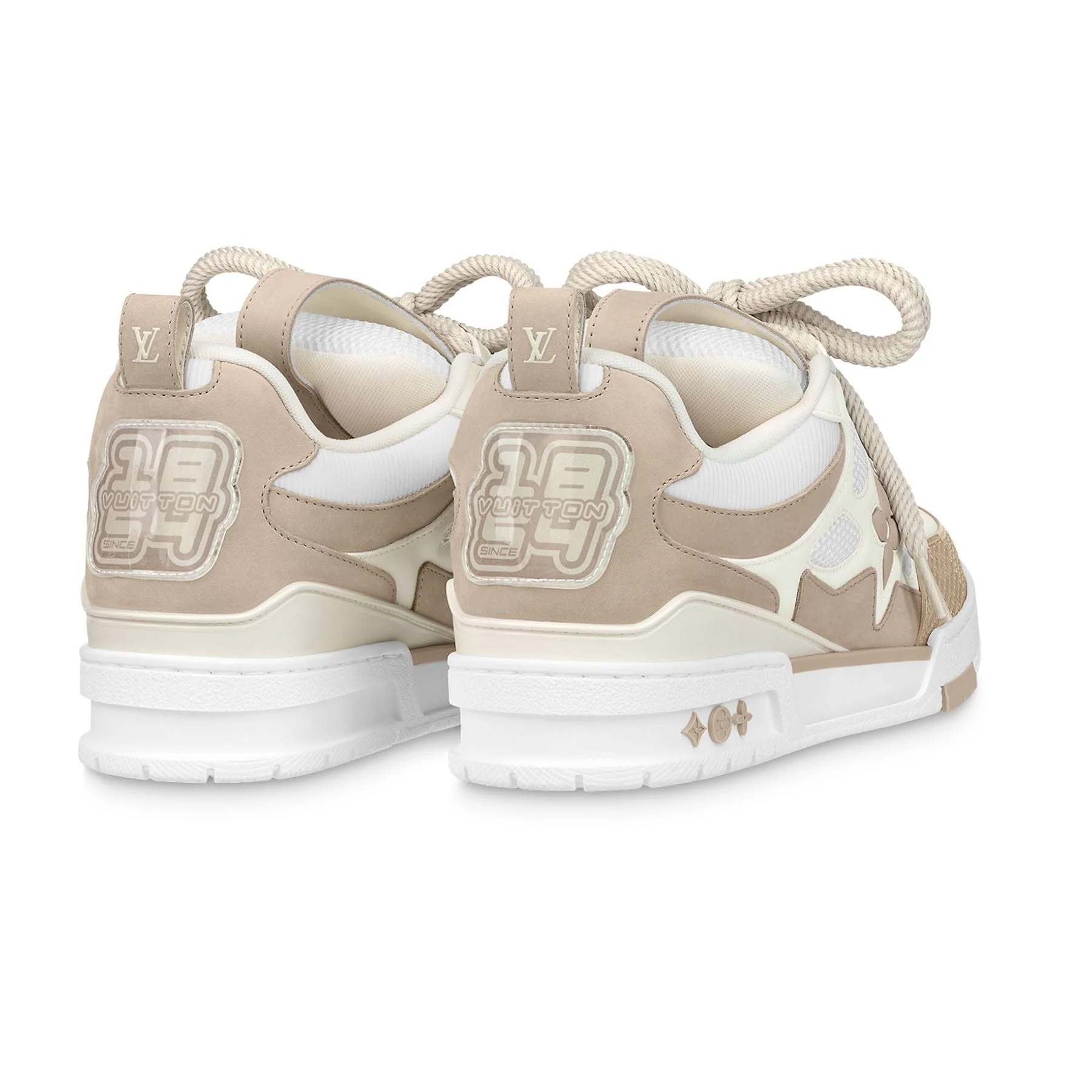 Louis Vuitton LV Skate Sneaker Beige White - Image 3