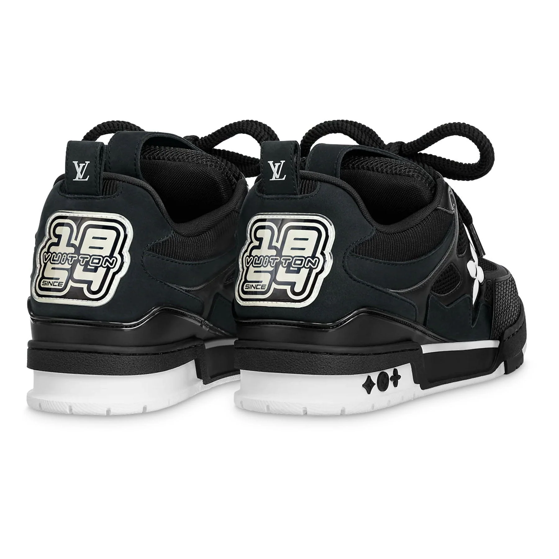 Louis Vuitton LV Skate Sneaker Black White - Image 3
