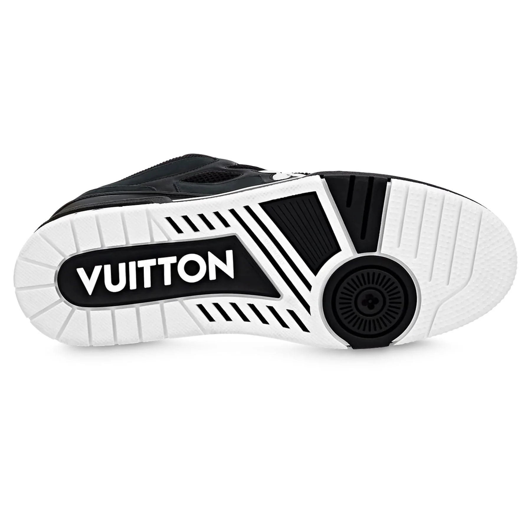 Louis Vuitton LV Skate Sneaker Black White - Image 4