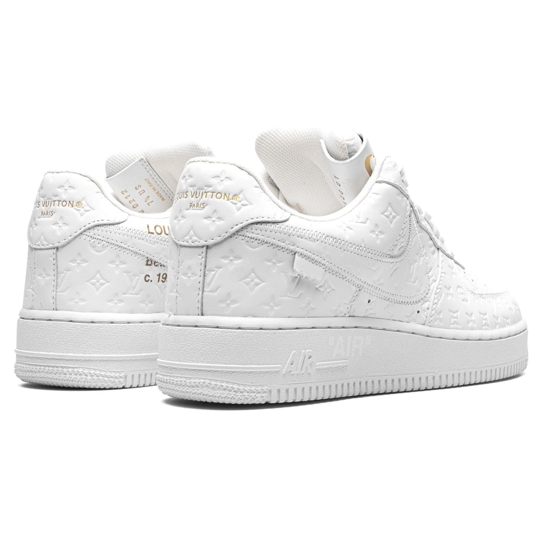 Louis Vuitton Nike Air Force 1 Low By Virgil Abloh White - Image 3