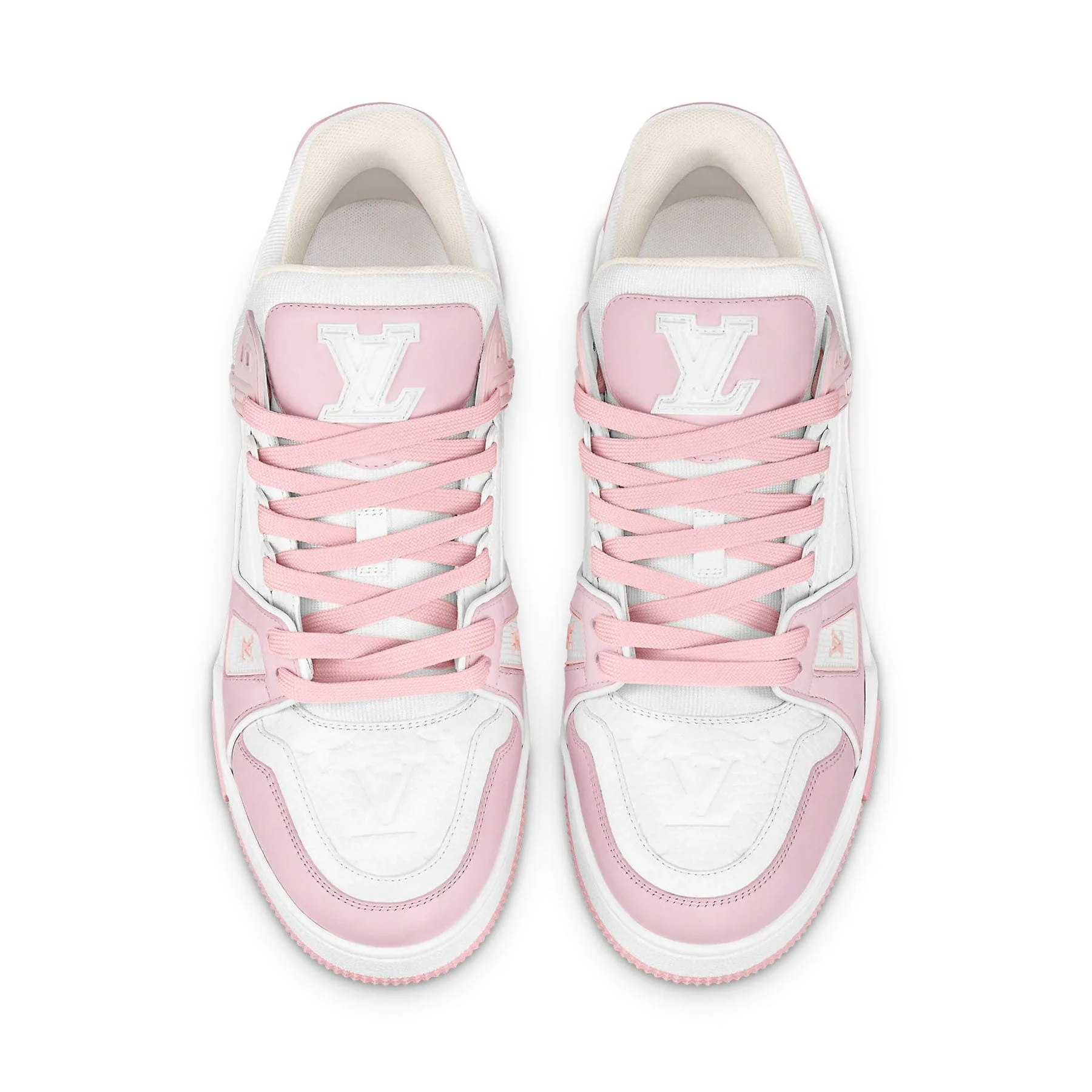 Louis Vuitton Trainer Low White Rose - Image 3