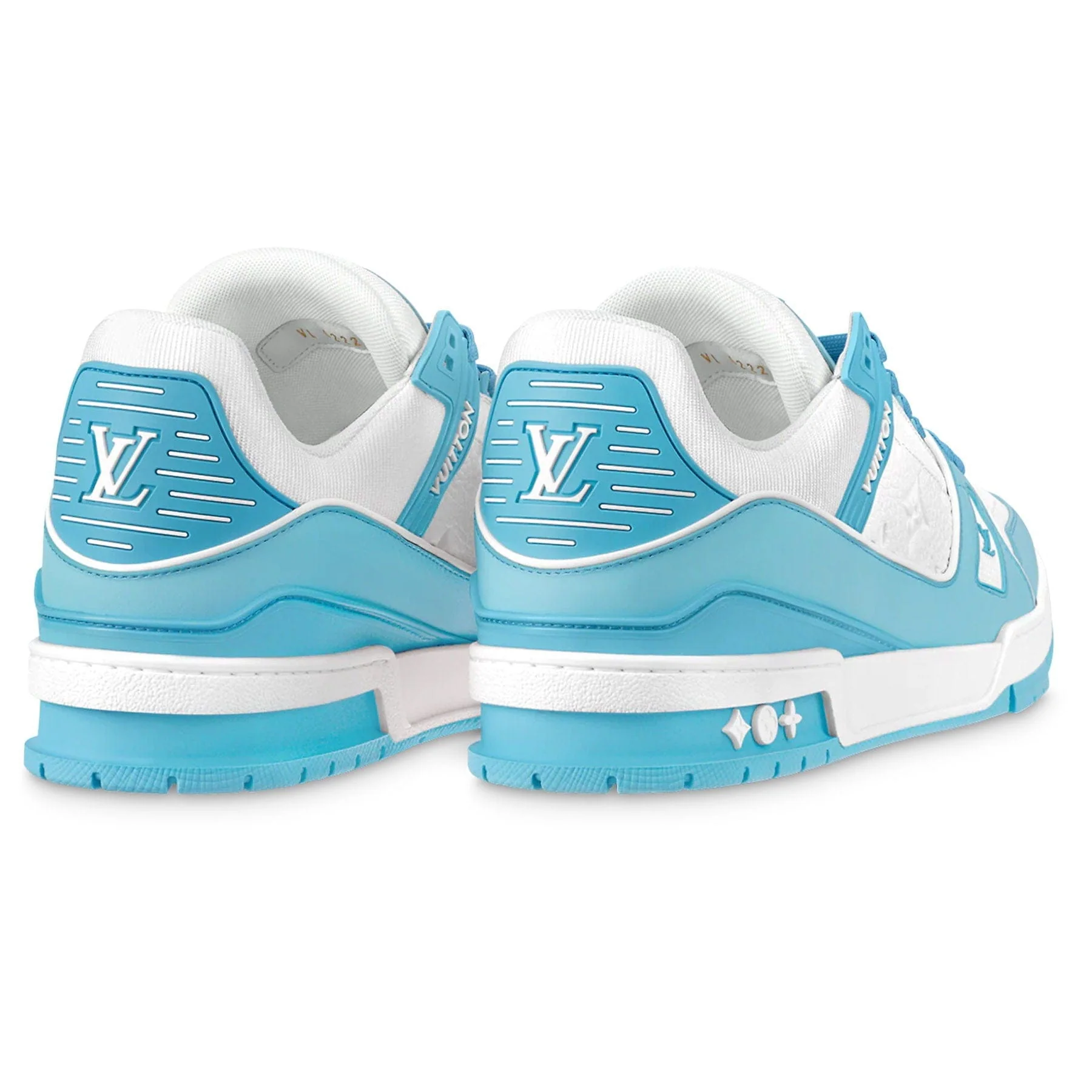 Louis Vuitton Trainer Low White Sky Blue - Image 3