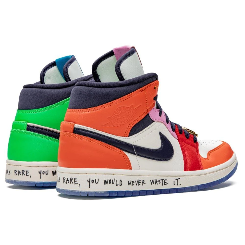 Melody Ehsani x Wmns Air Jordan 1 Mid 'Fearless' - Image 3