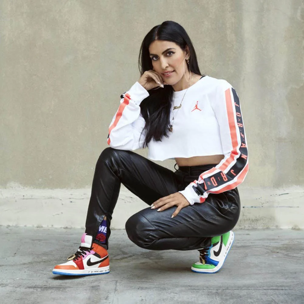 Melody Ehsani x Wmns Air Jordan 1 Mid 'Fearless' - Image 7