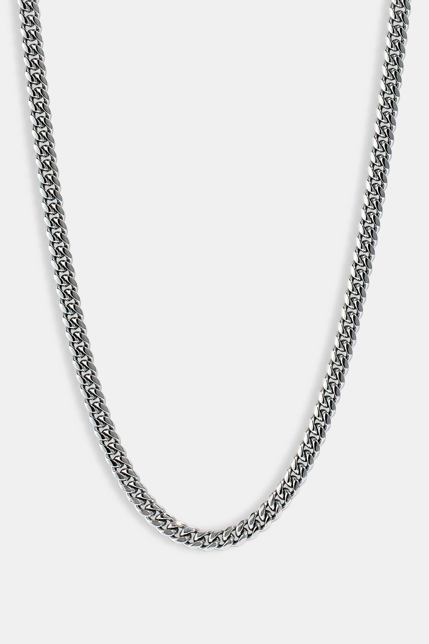 Cernucci Miami Cuban Chain - 8mm - White - Image 2
