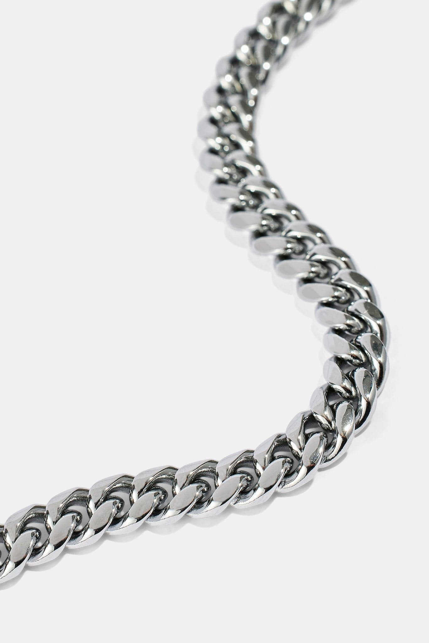 Cernucci Miami Cuban Chain - 8mm - White - Image 3