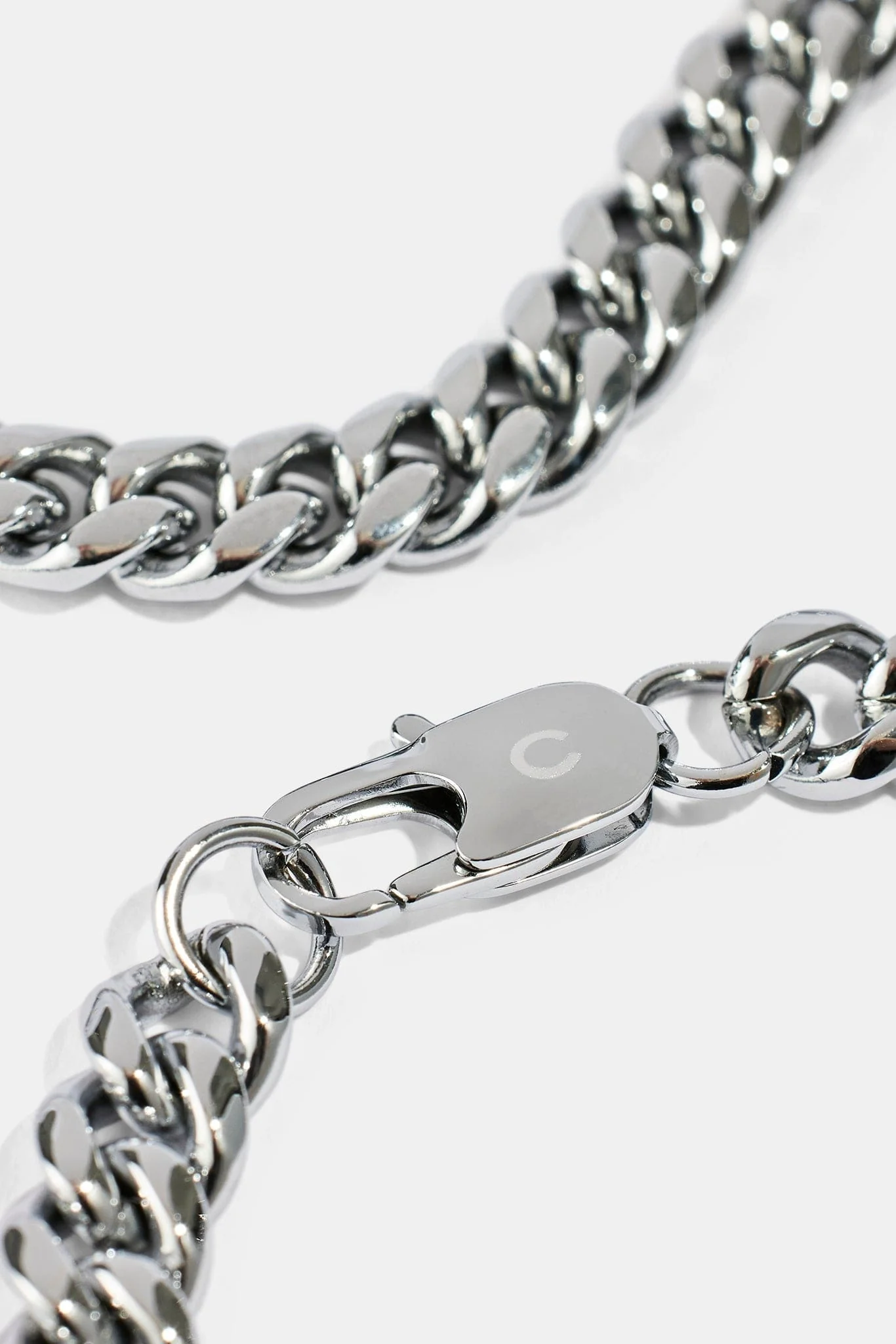 Cernucci Miami Cuban Chain - 8mm - White - Image 4