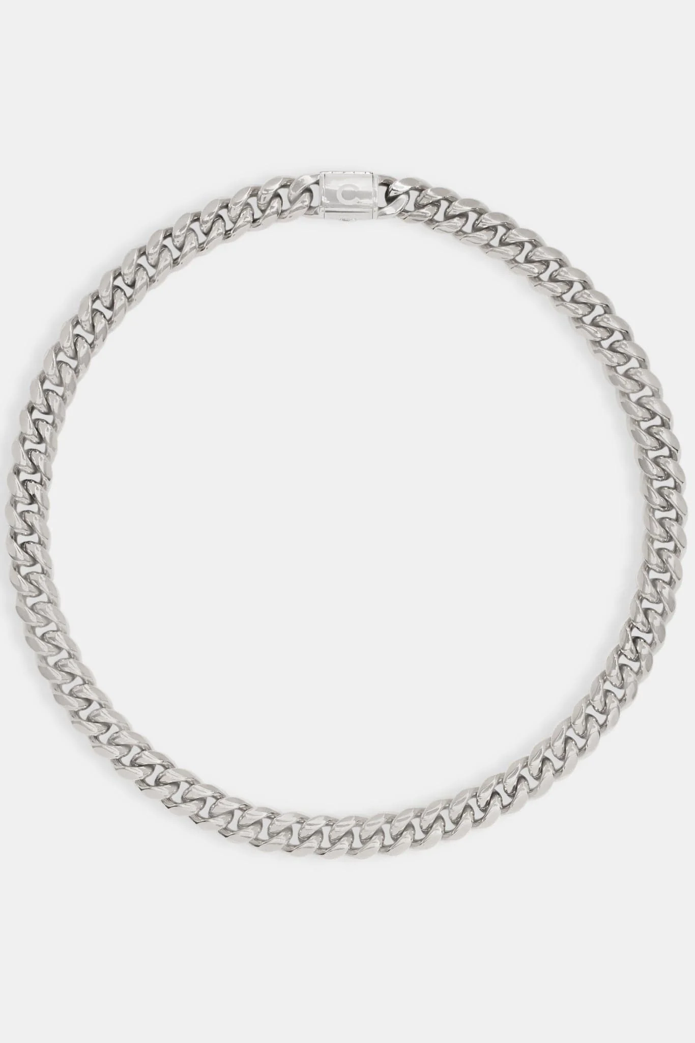 Cernucci Miami Cuban Link Chain - 12mm - White - Image 4