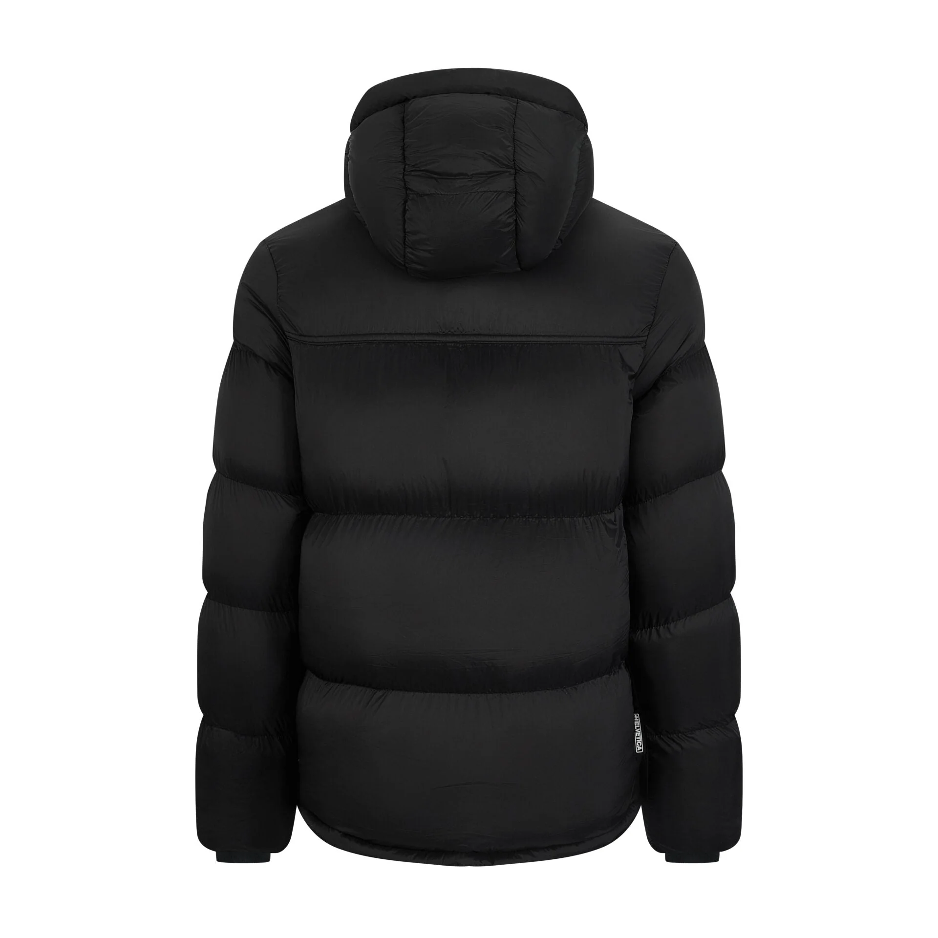Helvetica Mountain Pioneers Middle Block Hooded Down Jacket - Image 8