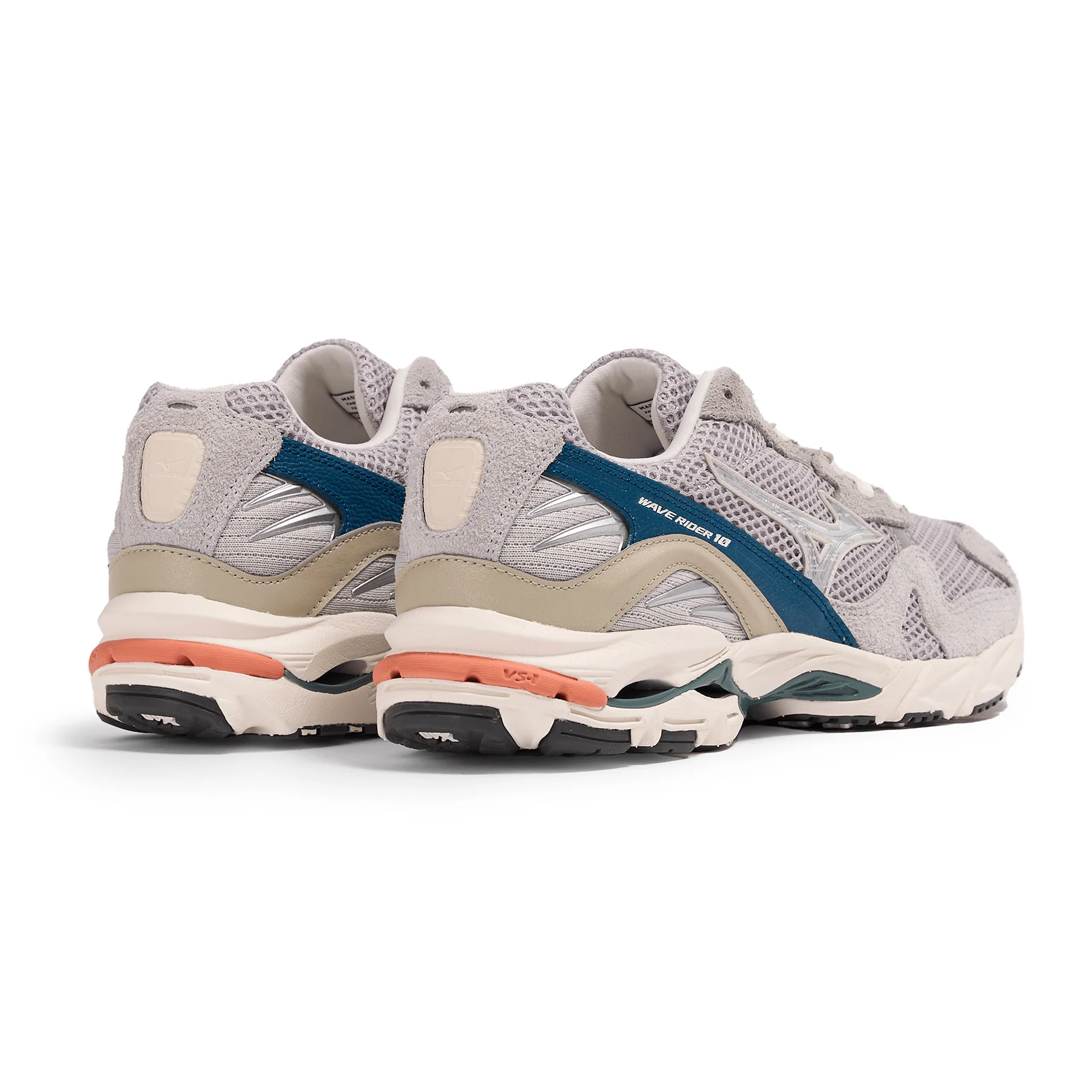 Mizuno Wave Rider 10 Premium 'Harbor Mist Dawn Blue Sailor Blue' - Image 4