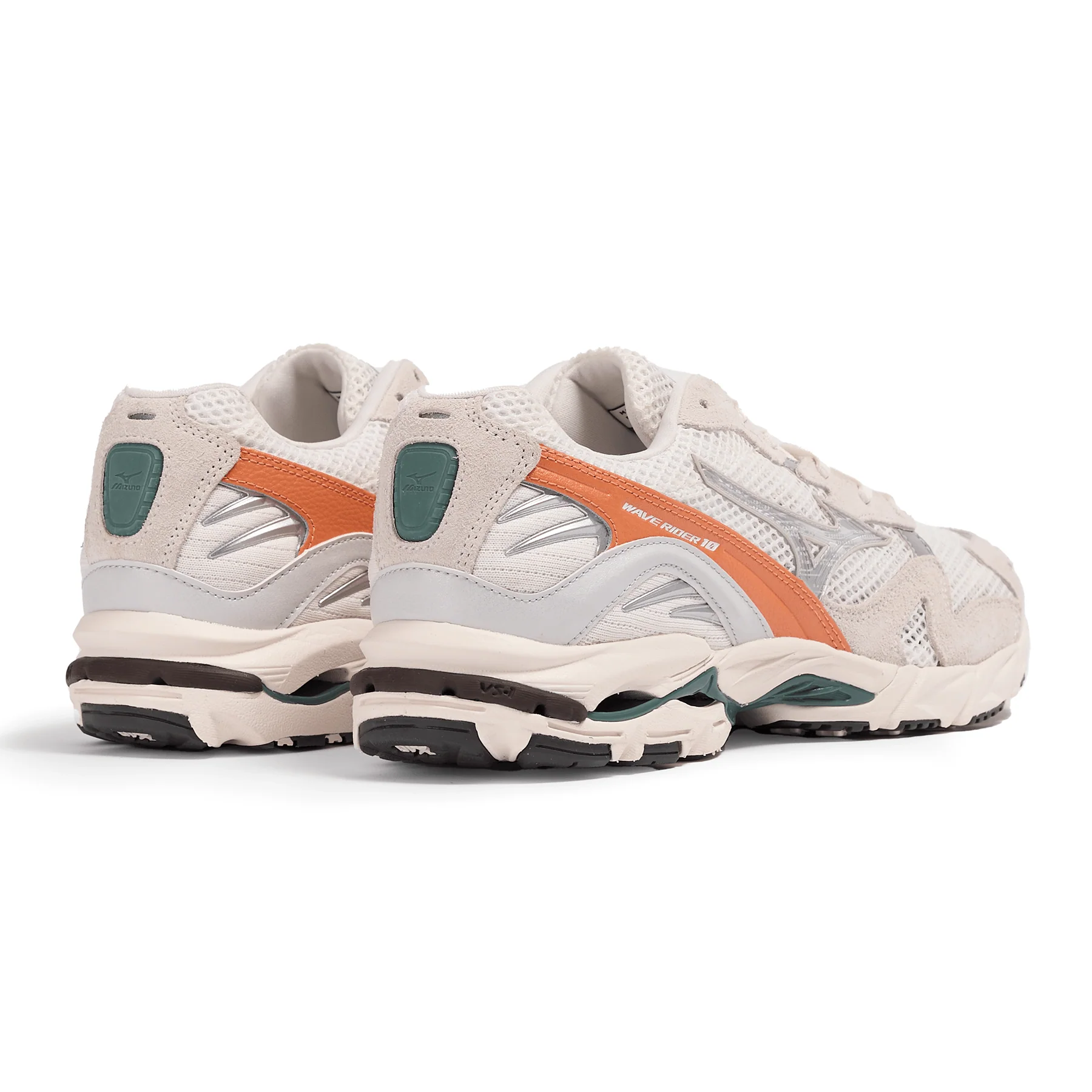 Mizuno Wave Rider 10 Premium 'Snow White Dawn Blue Sun Baked' - Image 4