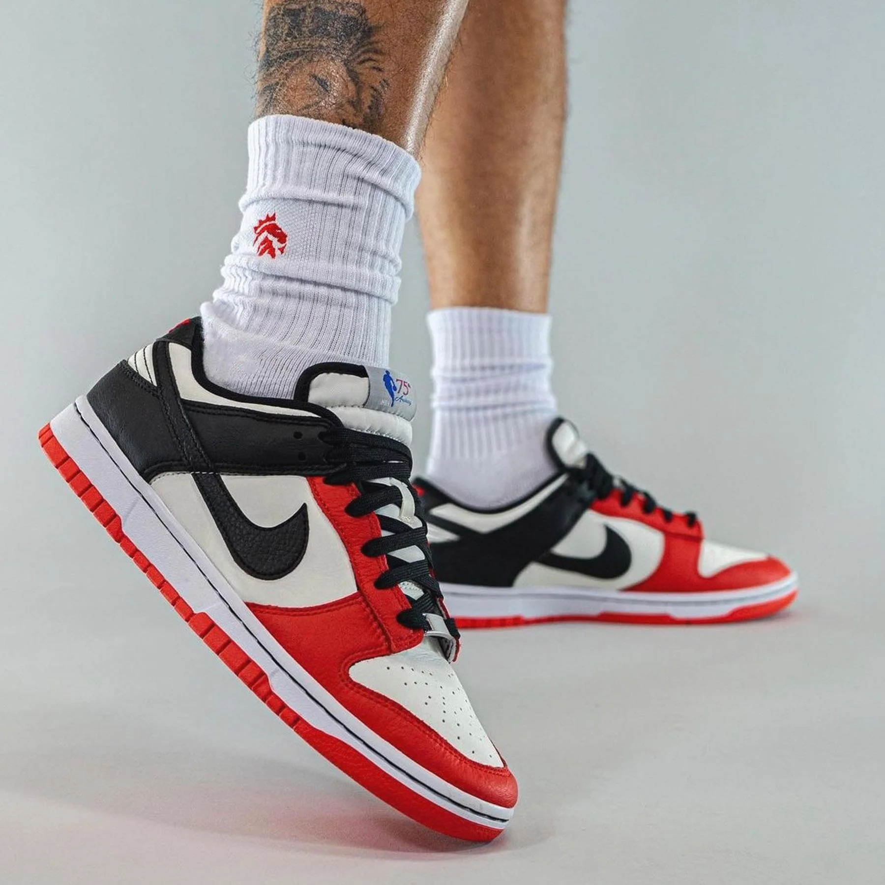 NBA x Nike Dunk Low EMB '75th Anniversary - Chicago' - Image 6