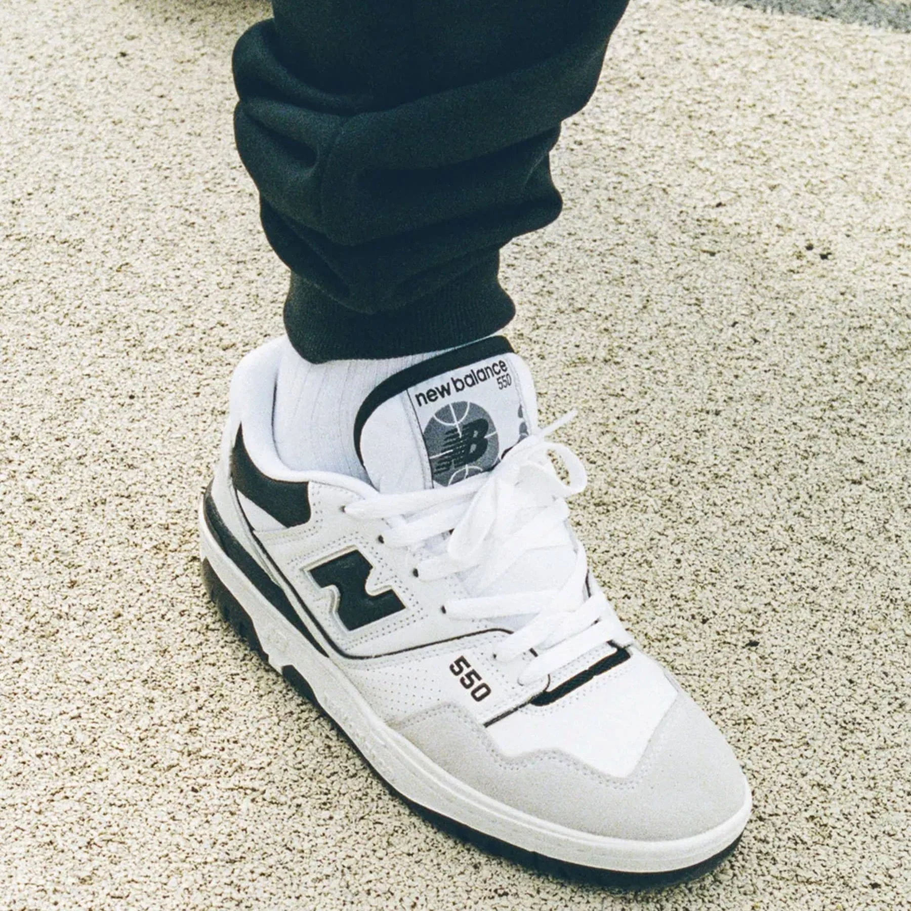 New Balance 550 'Sea Salt Black' - Image 6
