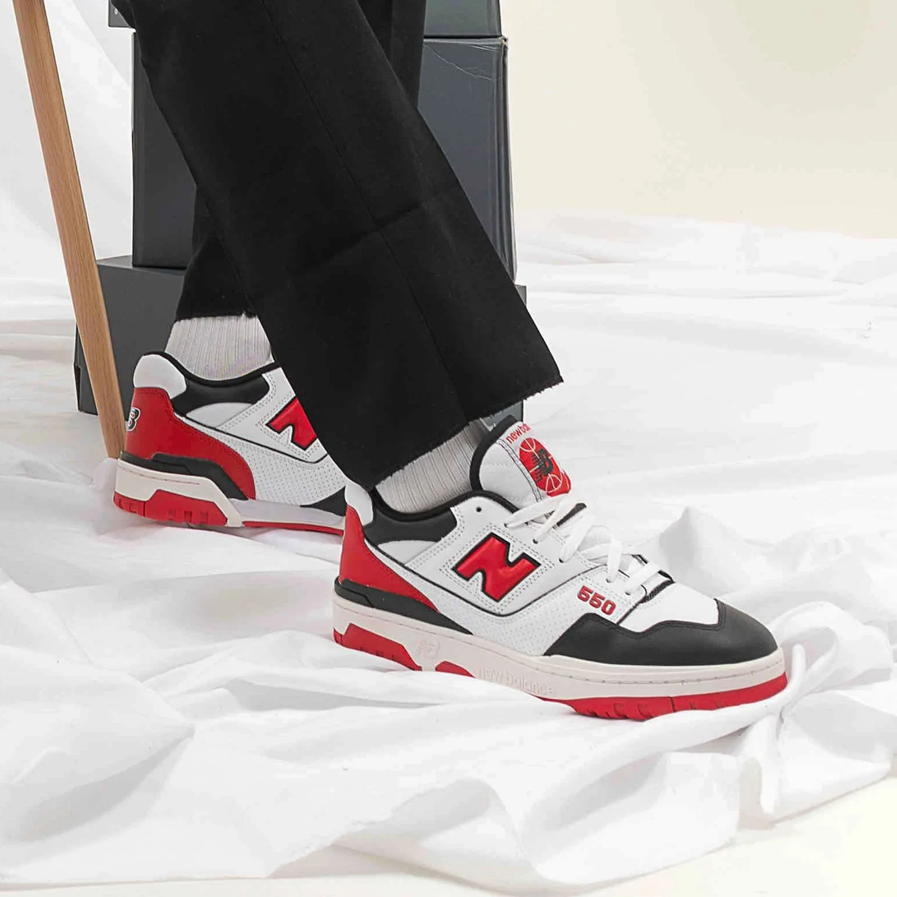 New Balance 550 'Shifted Sport Pack - Team Red' - Image 6