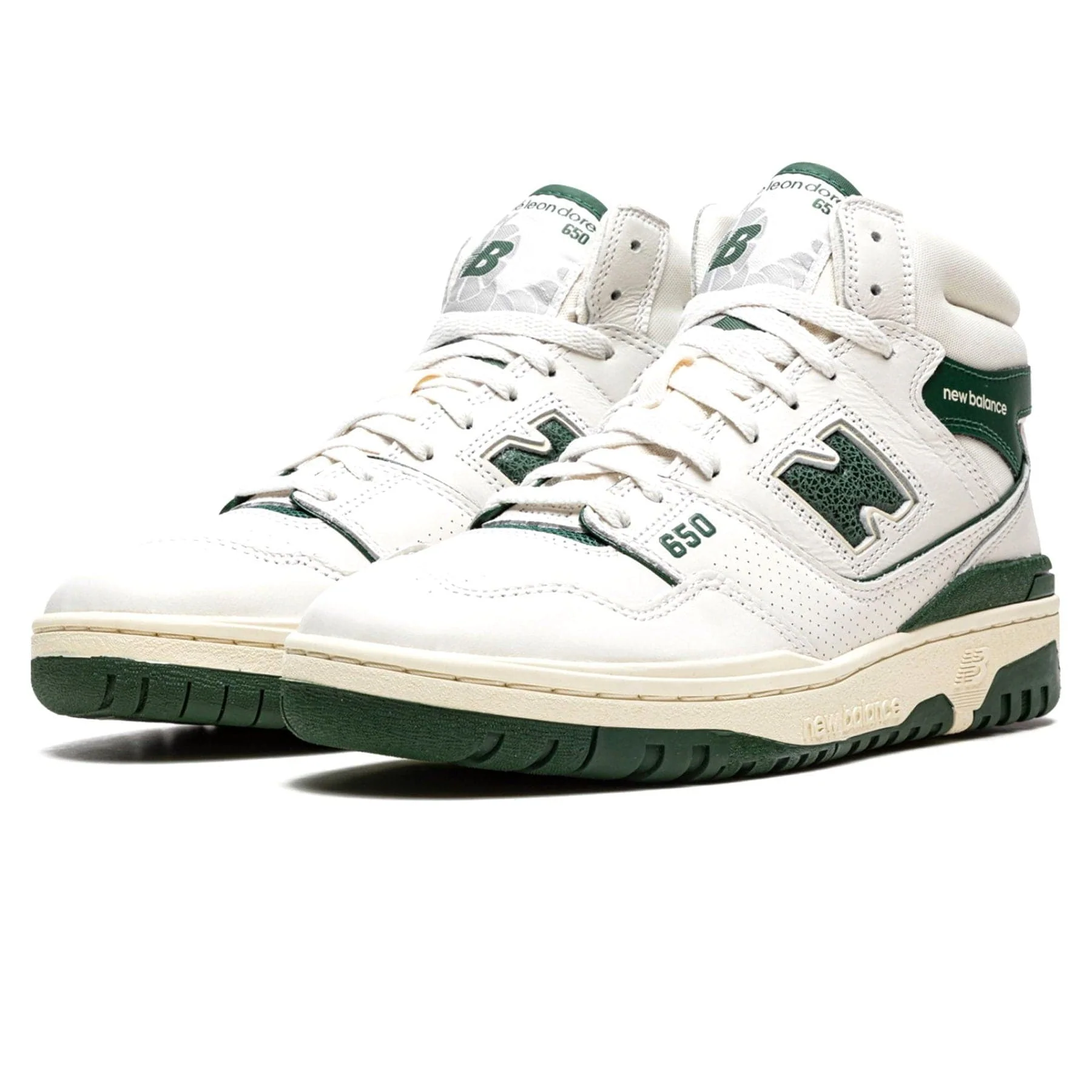 New Balance 650R Aime Leon Dore 'White Green' - Image 2