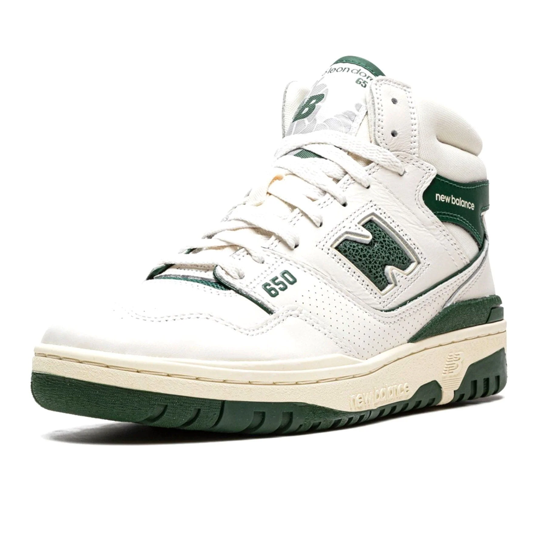 New Balance 650R Aime Leon Dore 'White Green' - Image 4
