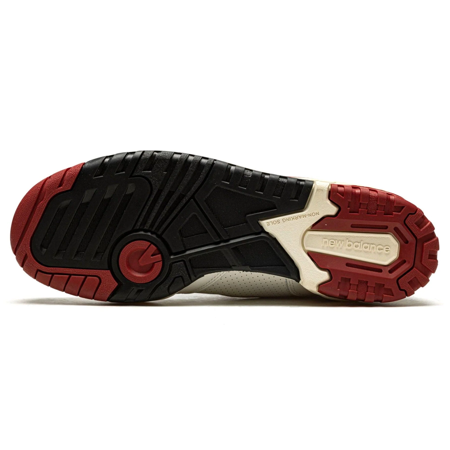 New Balance 650R Aimé Leon Dore 'White Red' - Image 4