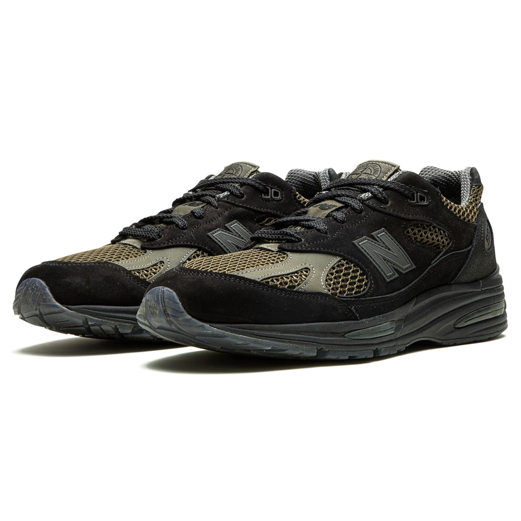 New Balance 991v2 Made in England x Stone Island 'Black' - Image 2
