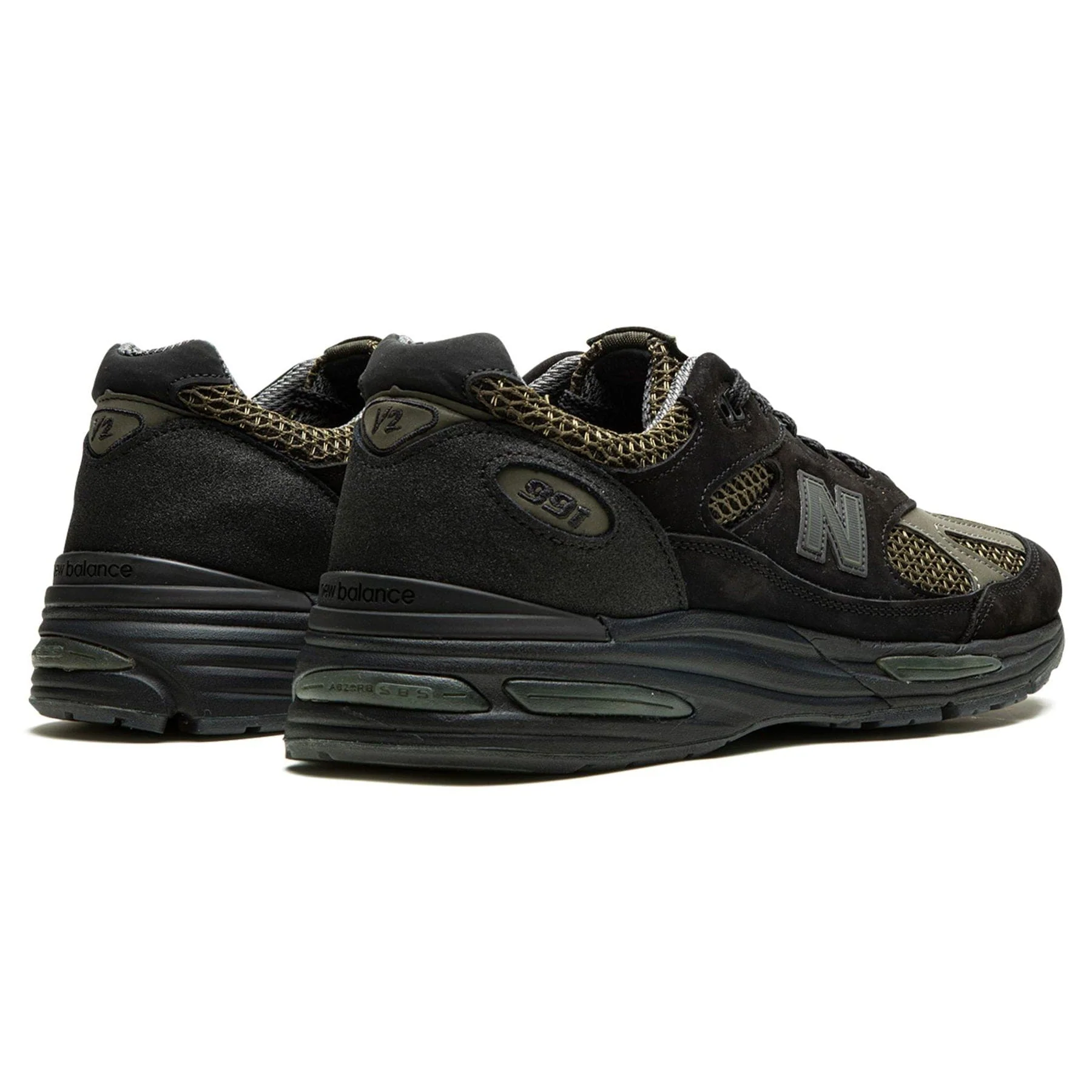 New Balance 991v2 Made in England x Stone Island 'Black' - Image 3