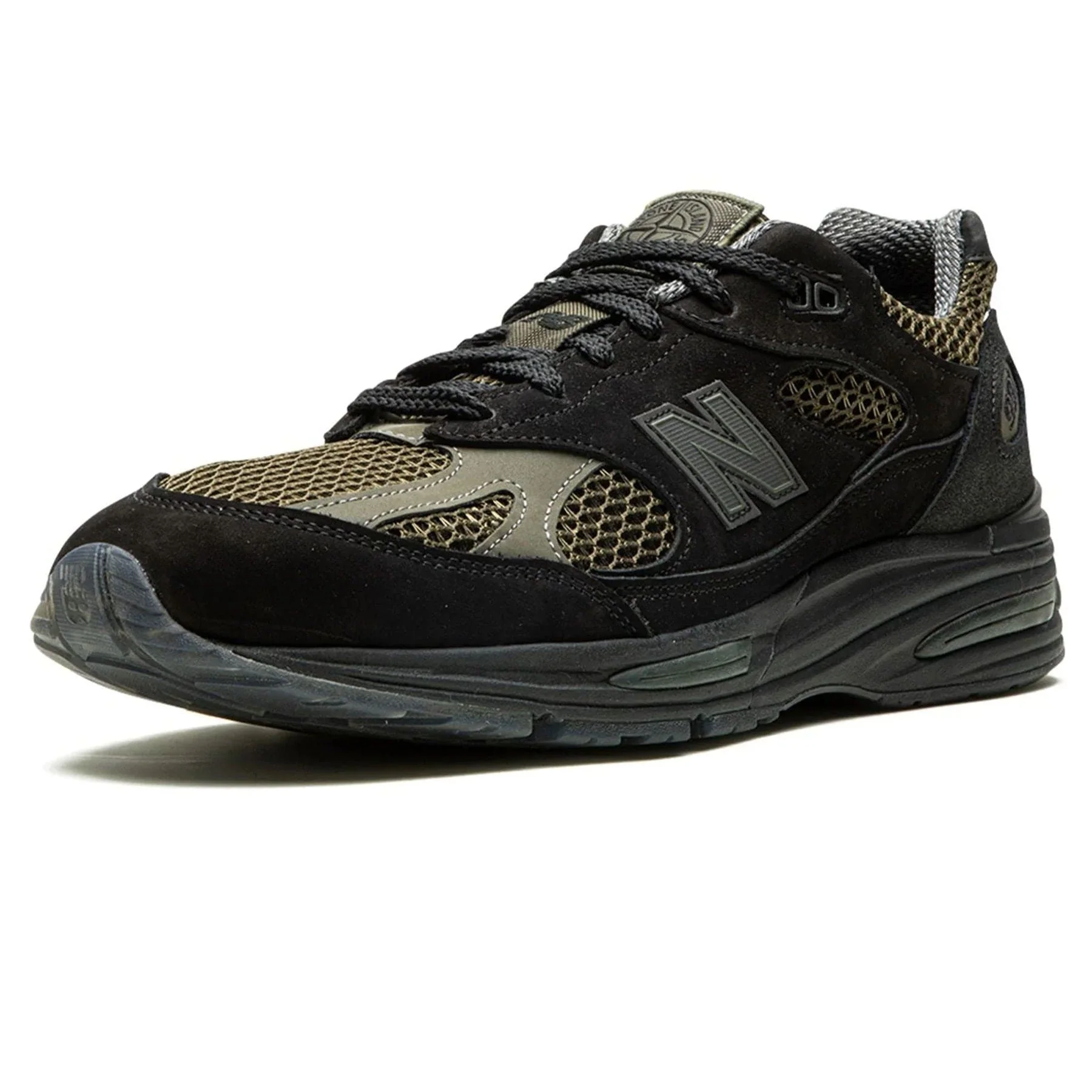 New Balance 991v2 Made in England x Stone Island 'Black' - Image 4